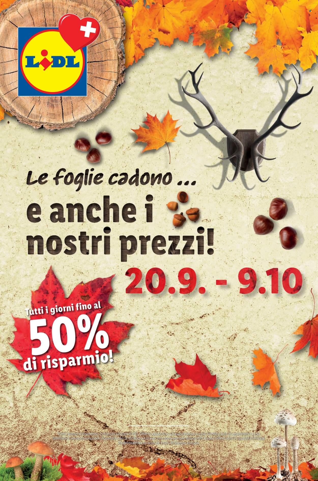 Prospekt Lidl - 20.9.2021 - 9.10.2021. Seite 1