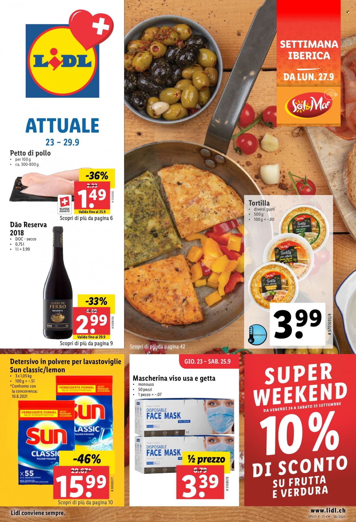 Prospekt Lidl - 23.9.2021 - 29.9.2021. Seite 1