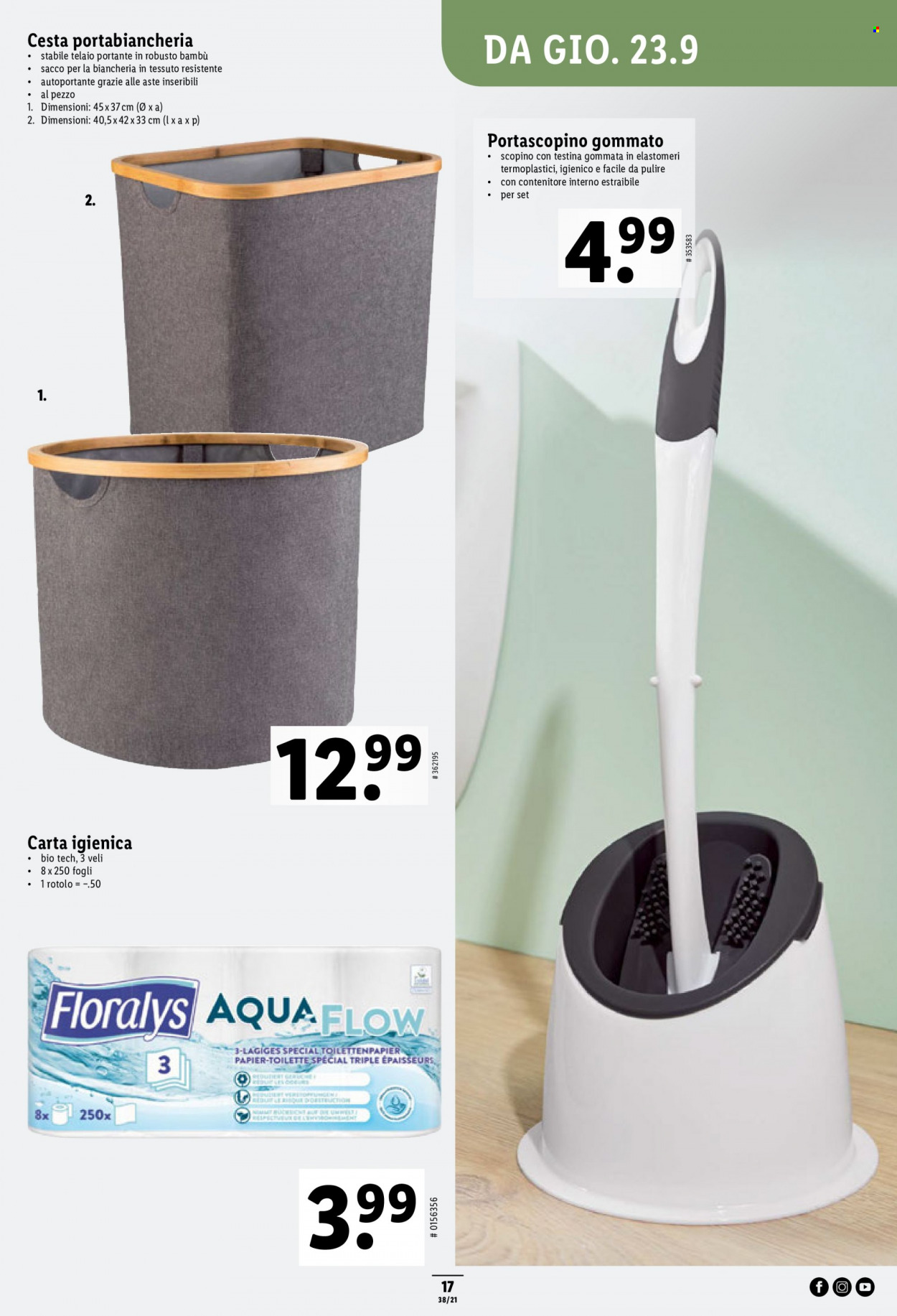 Prospekt Lidl - 23.9.2021 - 29.9.2021. Seite 17