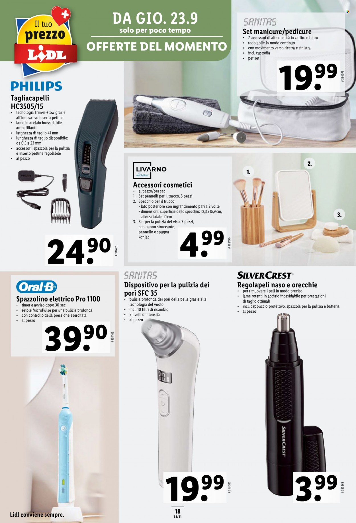 Prospekt Lidl - 23.9.2021 - 29.9.2021. Seite 18