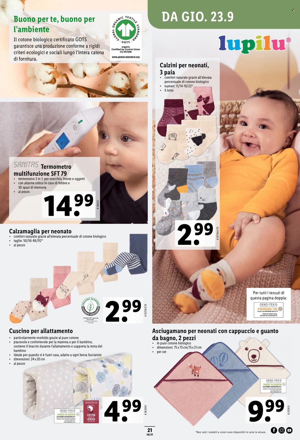 Prospekt Lidl - 23.9.2021 - 29.9.2021. Seite 21