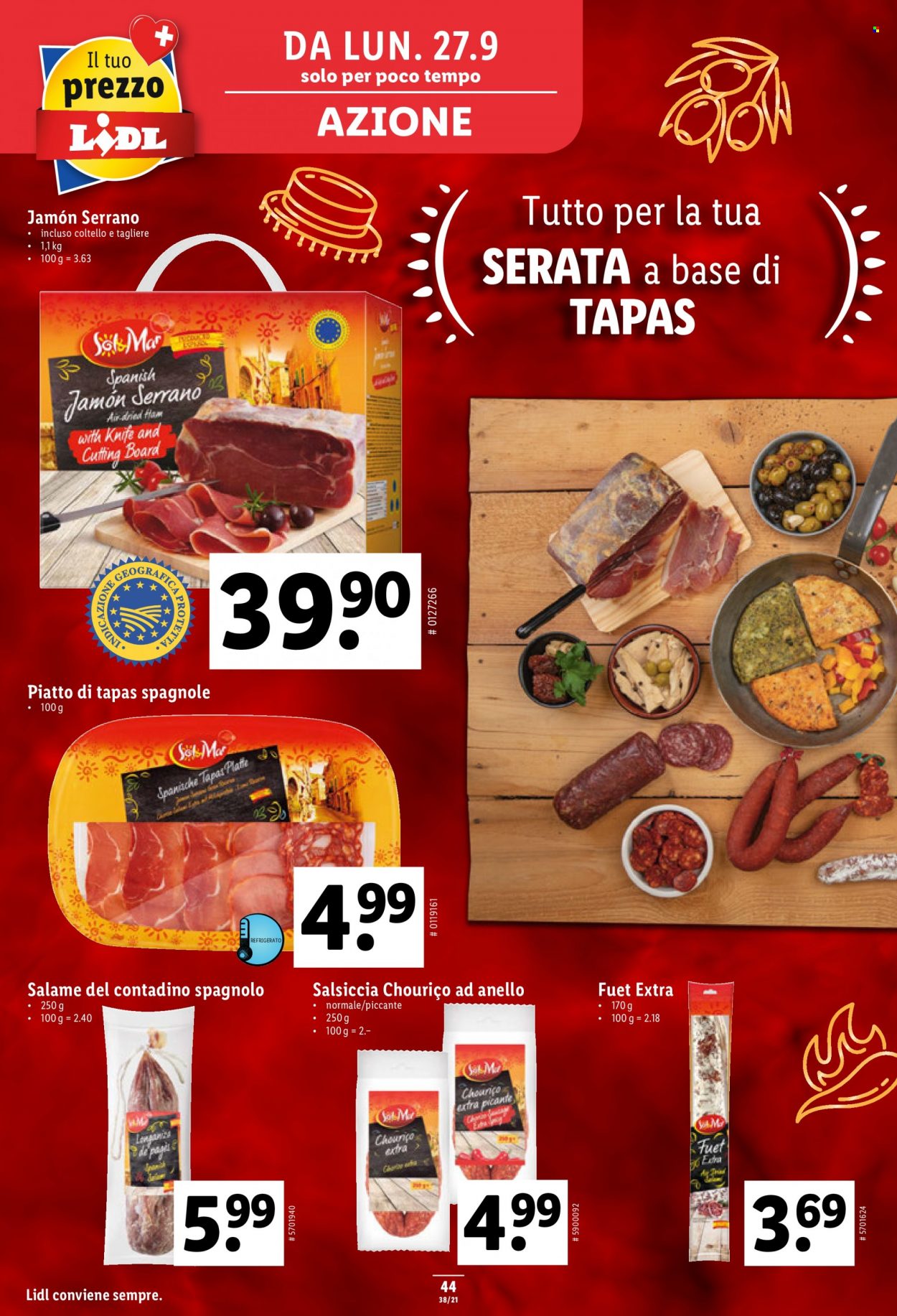 Prospekt Lidl - 23.9.2021 - 29.9.2021. Seite 44