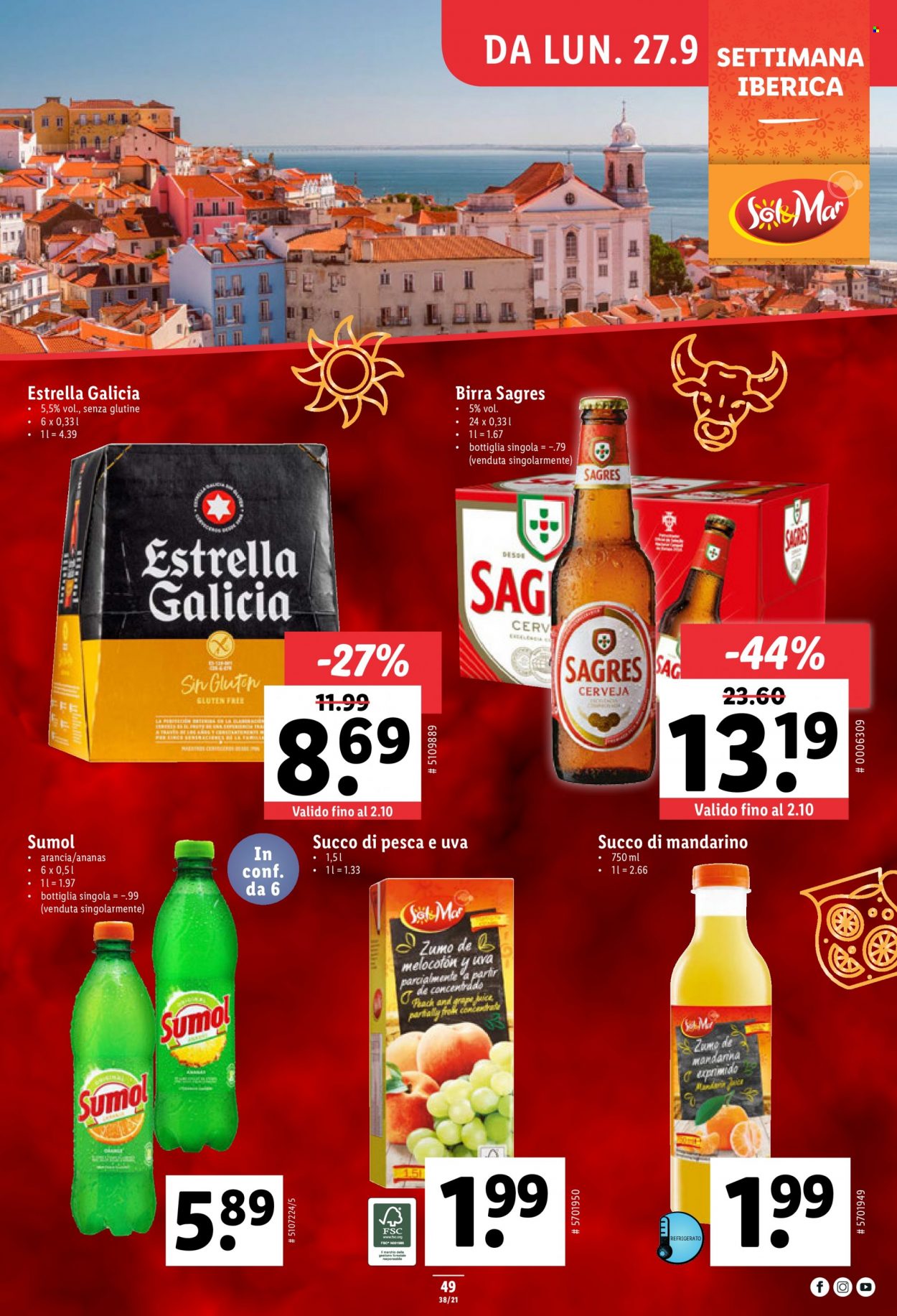 Prospekt Lidl - 23.9.2021 - 29.9.2021. Seite 49