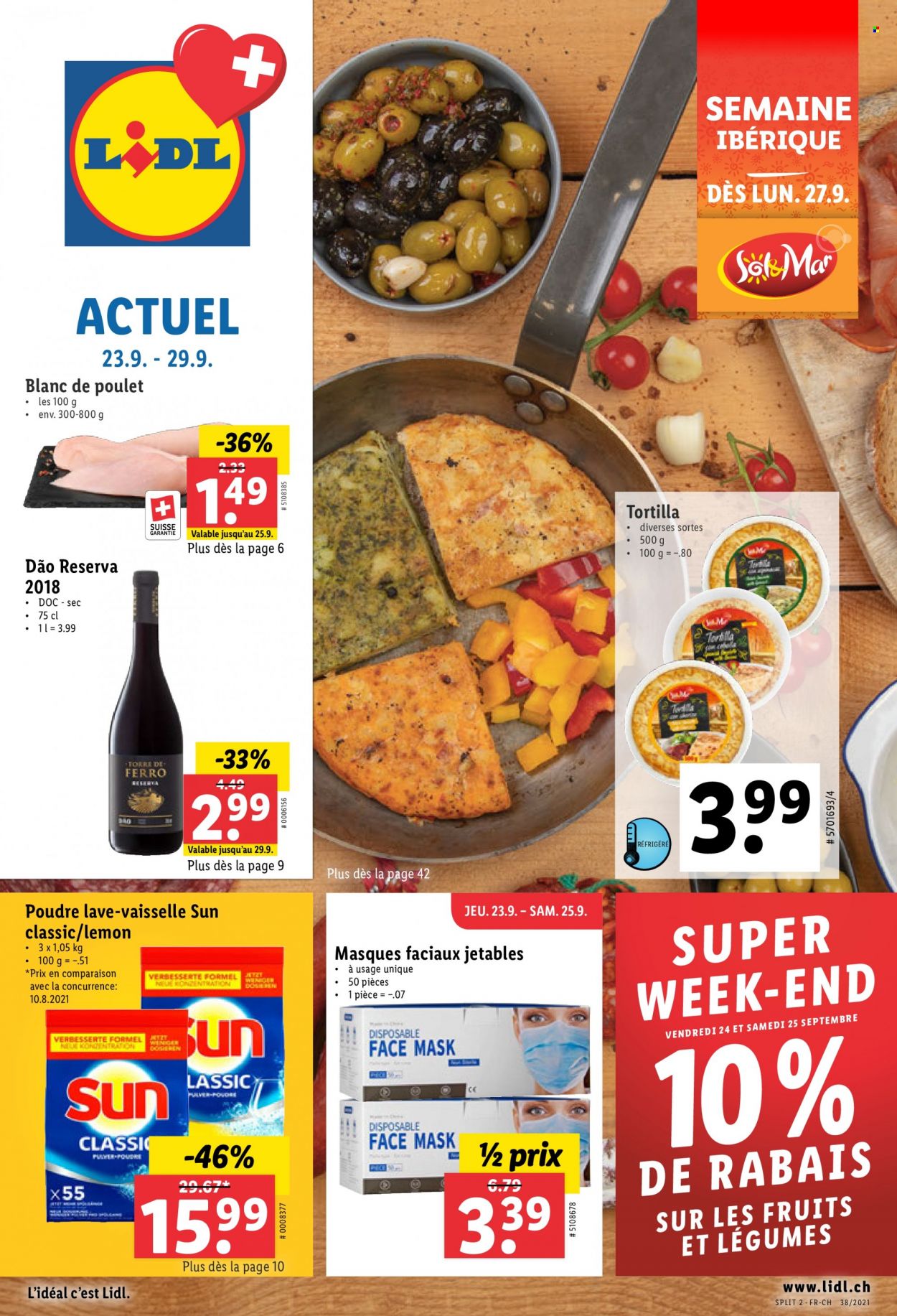 Prospekt Lidl - 23.9.2021 - 29.9.2021. Seite 1