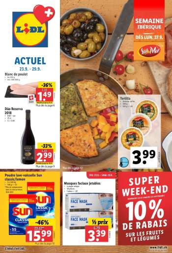 Volantino Lidl - 23.9.2021 - 29.9.2021.