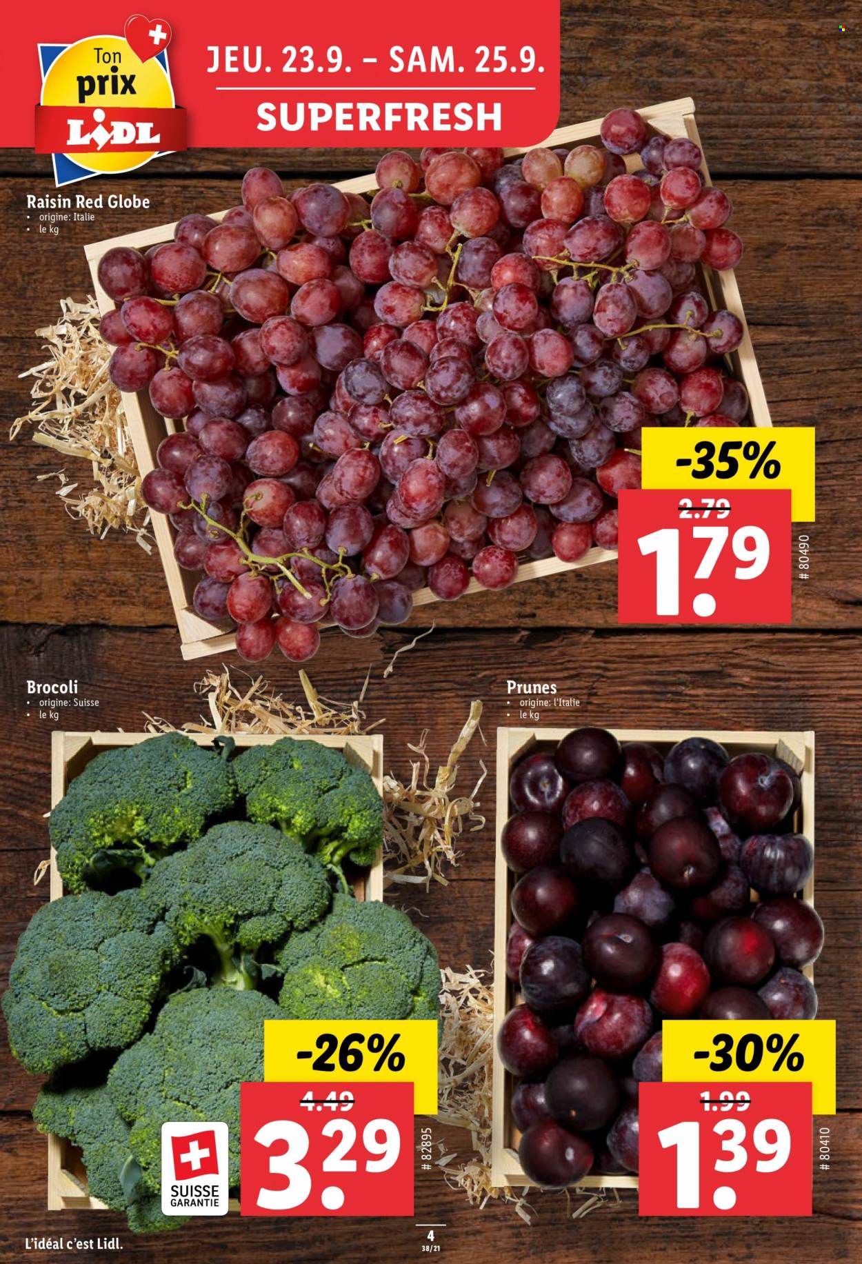 Prospekt Lidl - 23.9.2021 - 29.9.2021. Seite 4