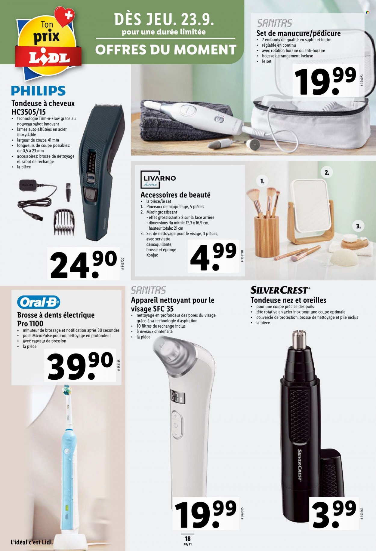 Prospekt Lidl - 23.9.2021 - 29.9.2021. Seite 18