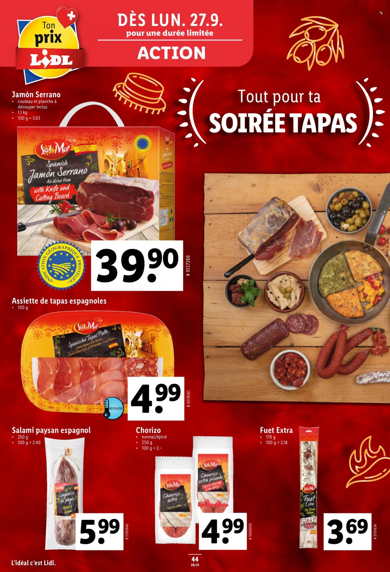 Prospekt Lidl - 23.9.2021 - 29.9.2021. Seite 44
