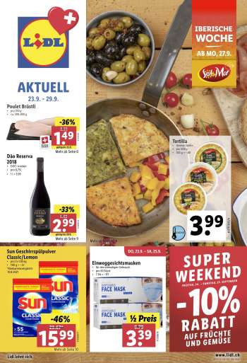 Volantino Lidl - 23.9.2021 - 29.9.2021.