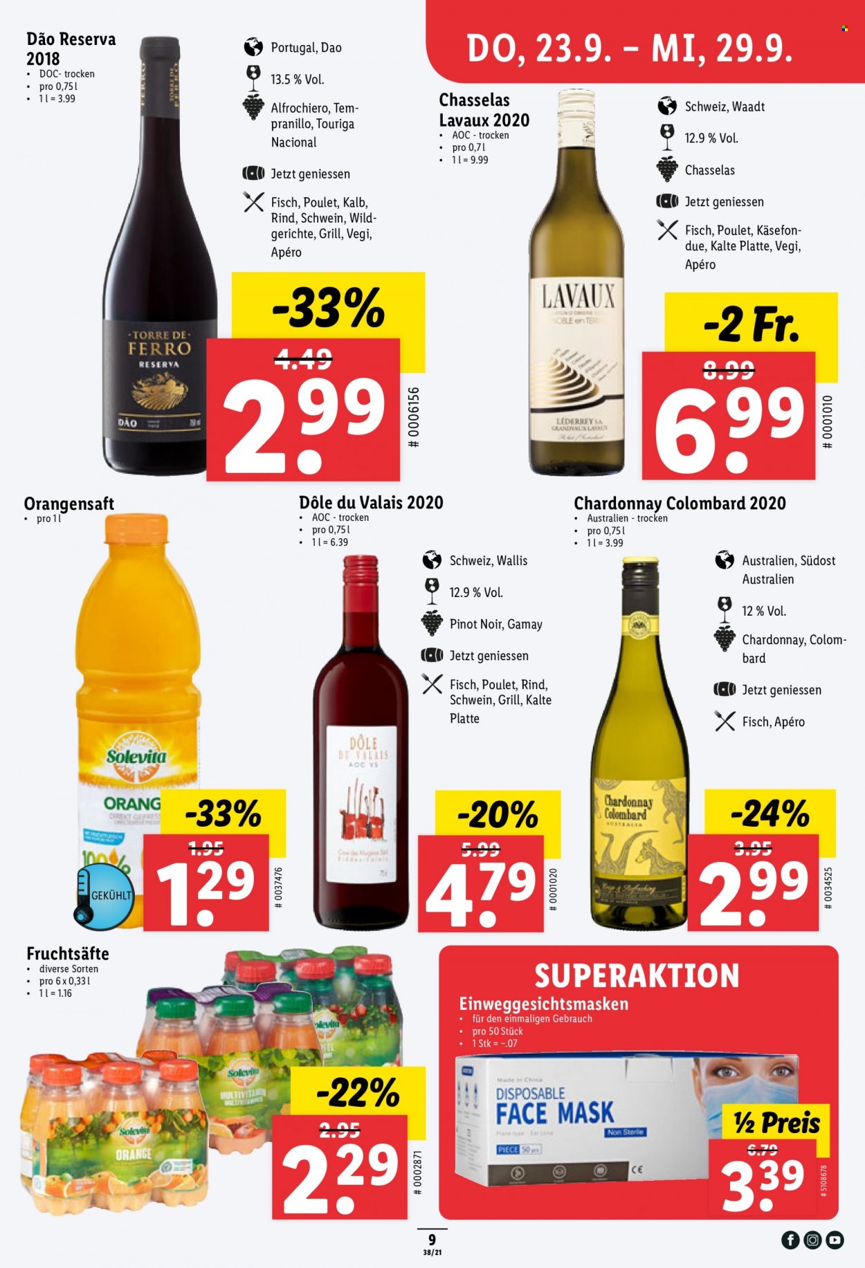 Prospekt Lidl - 23.9.2021 - 29.9.2021. Seite 9