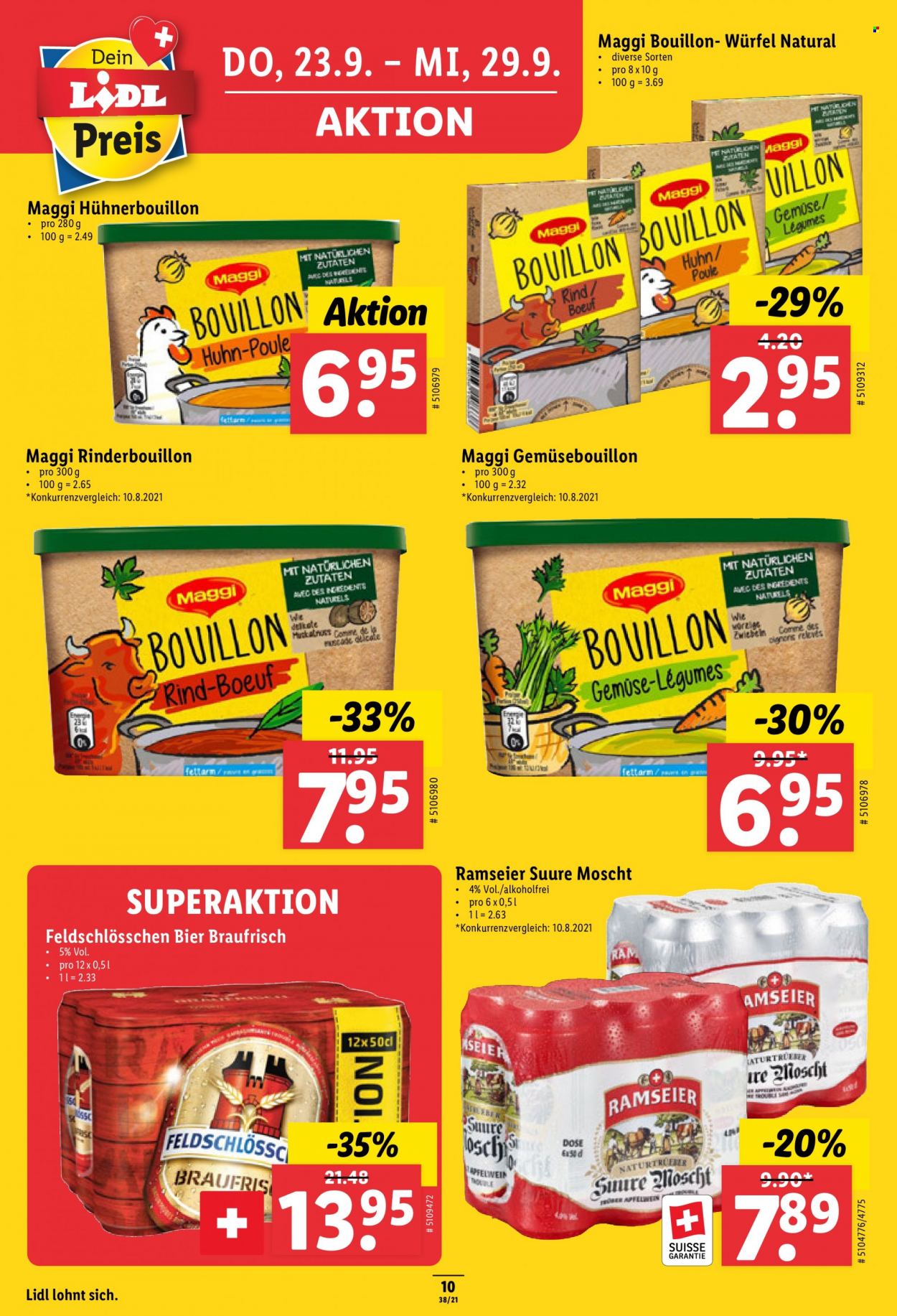 Prospekt Lidl - 23.9.2021 - 29.9.2021. Seite 10