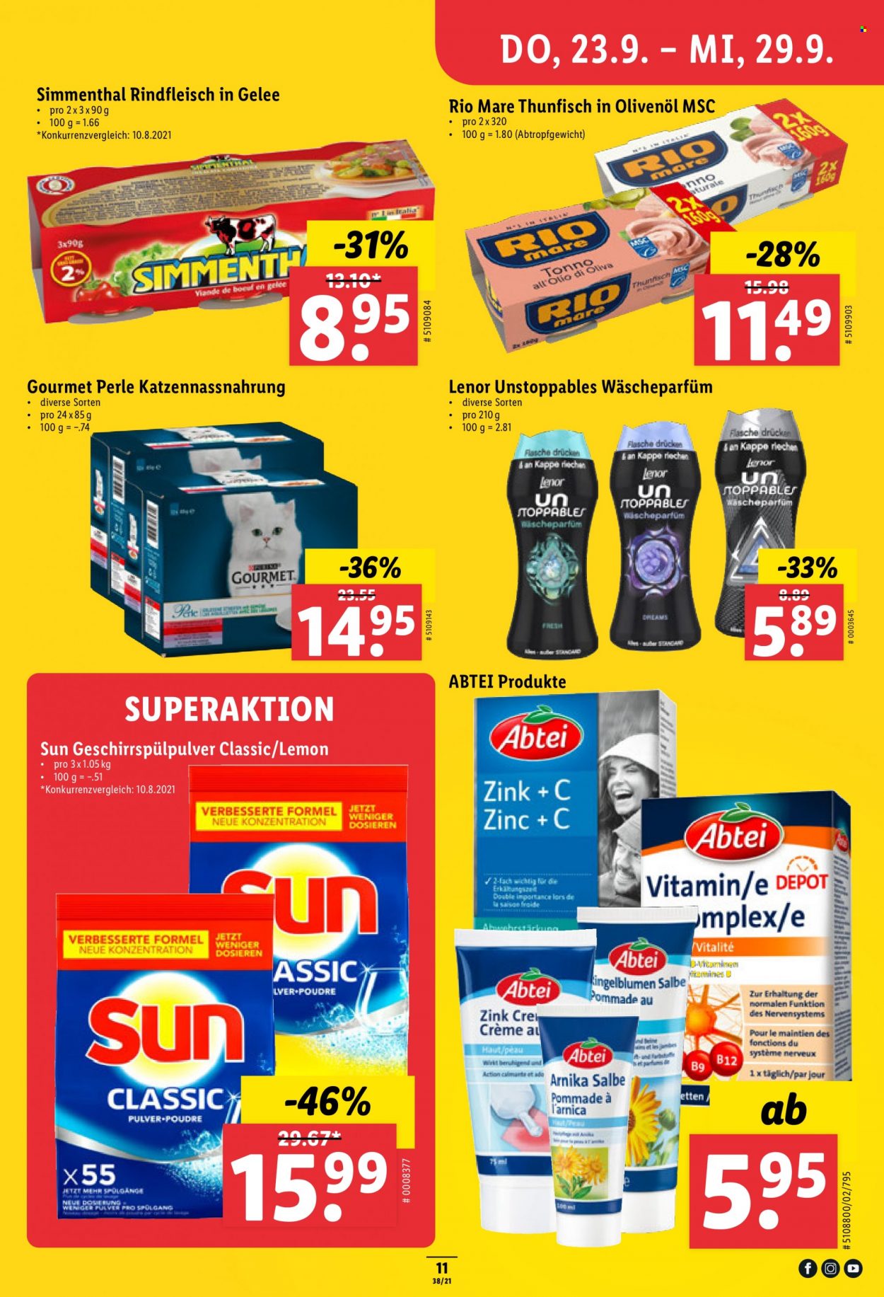 Prospekt Lidl - 23.9.2021 - 29.9.2021. Seite 11
