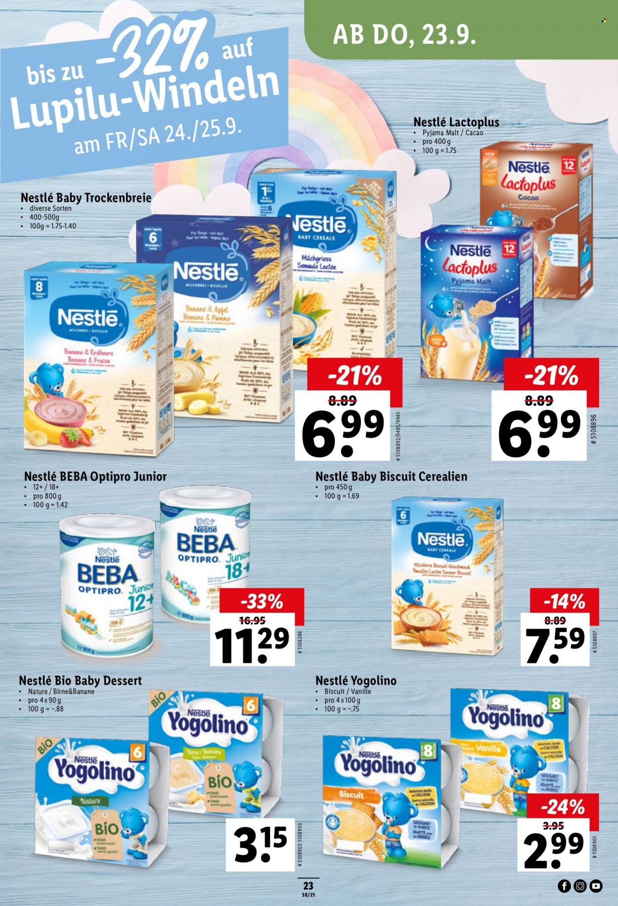 Prospekt Lidl - 23.9.2021 - 29.9.2021. Seite 23