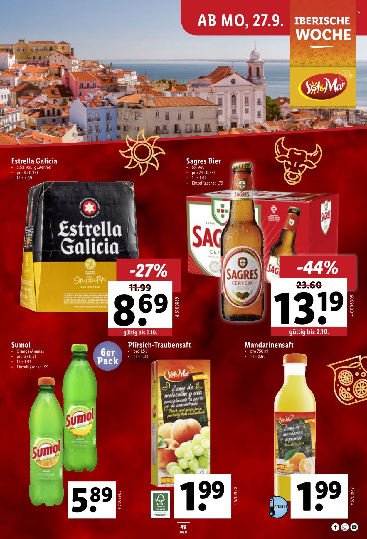 Prospekt Lidl - 23.9.2021 - 29.9.2021. Seite 49
