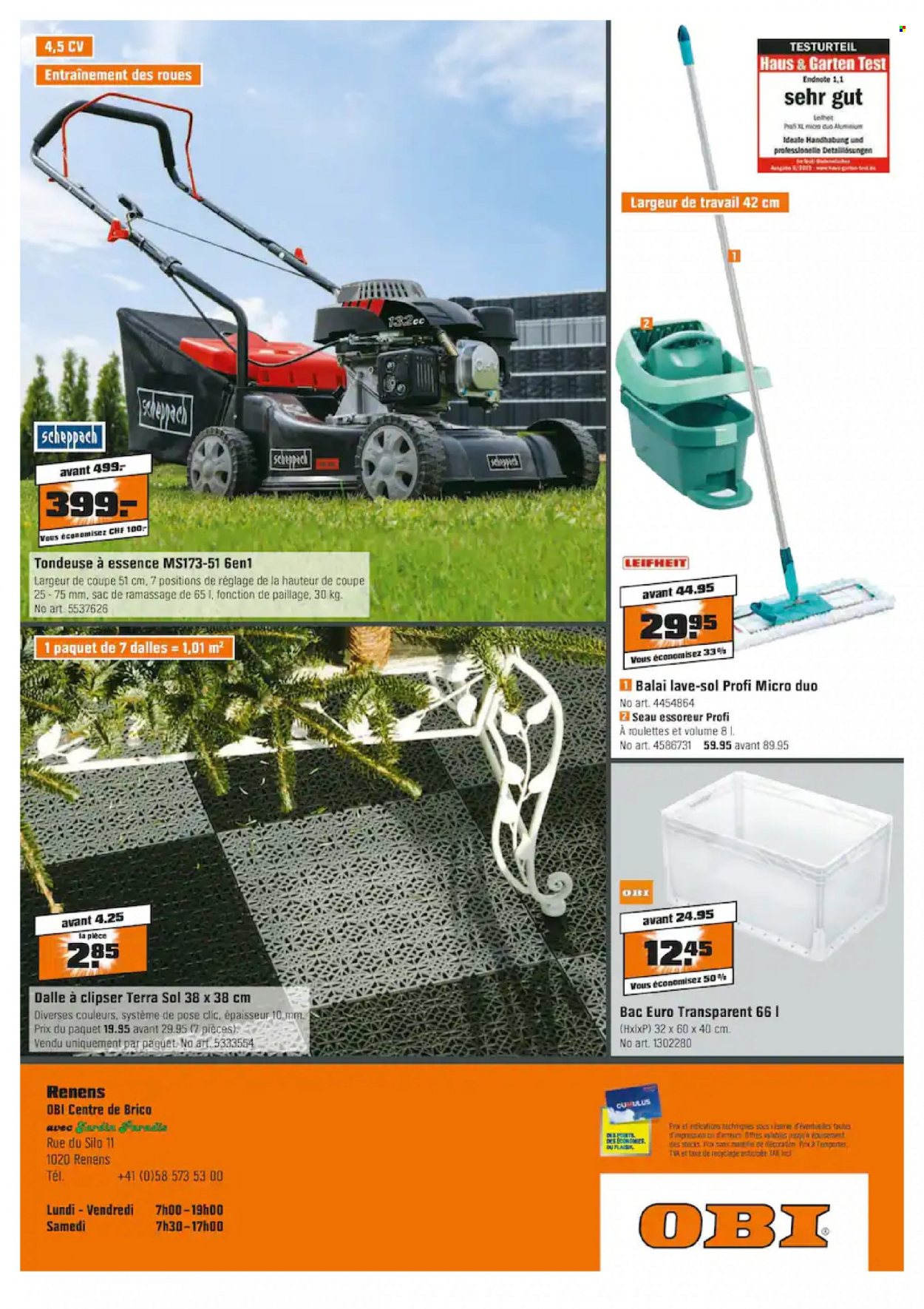 Volantino OBI - 20.9.2021 - 2.10.2021. Pagina 20