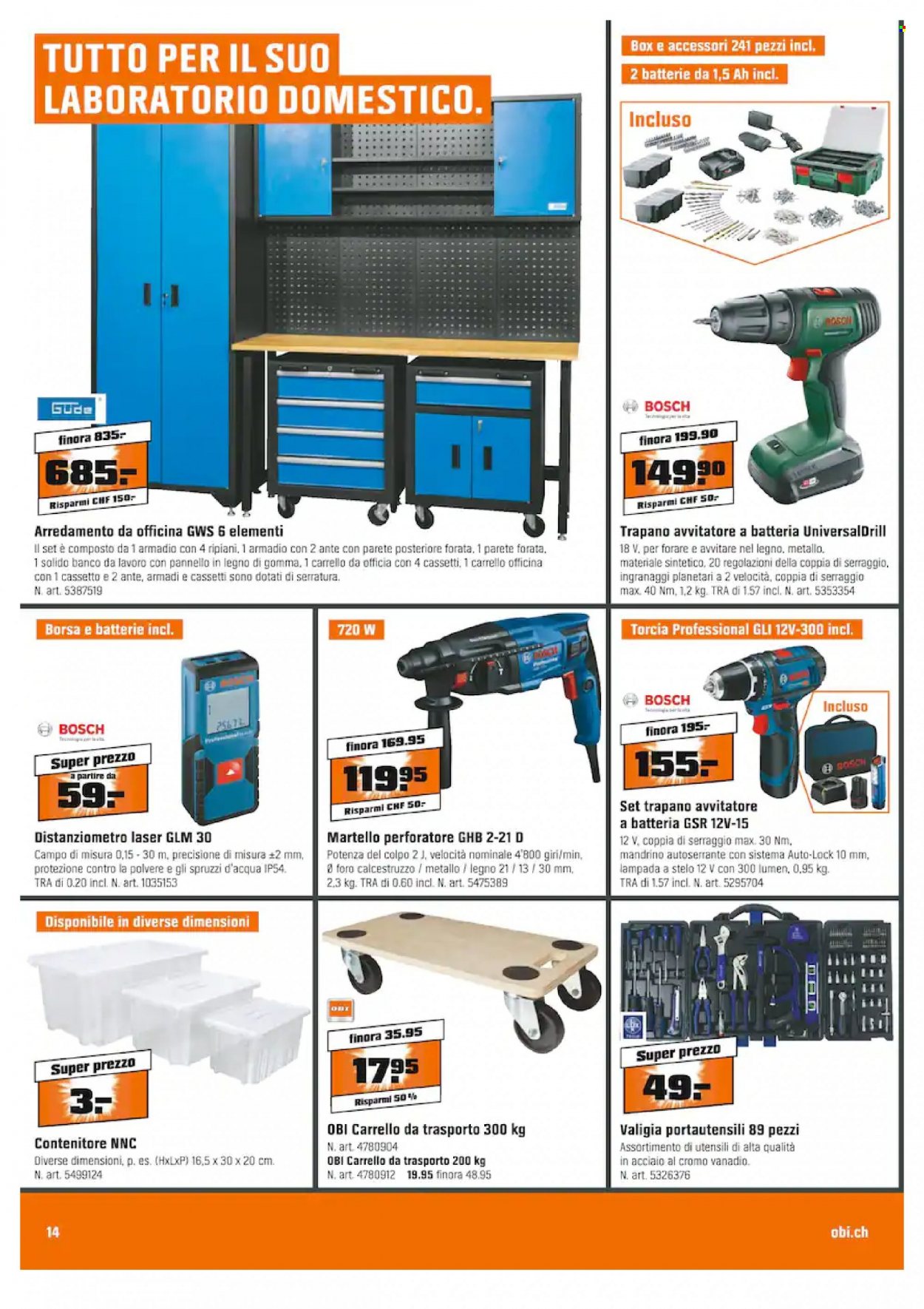 Volantino OBI - 20.9.2021 - 2.10.2021. Pagina 14