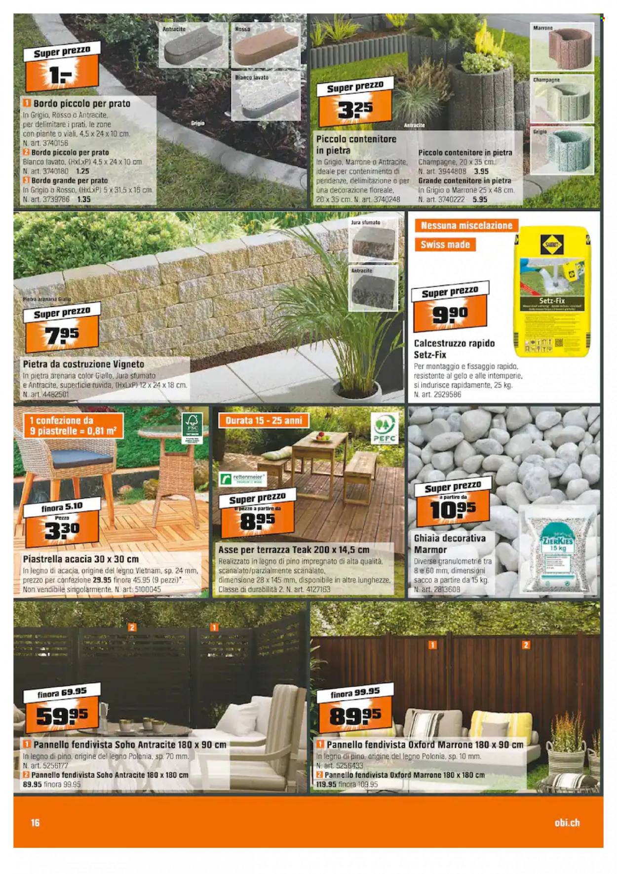 Volantino OBI - 20.9.2021 - 2.10.2021. Pagina 16