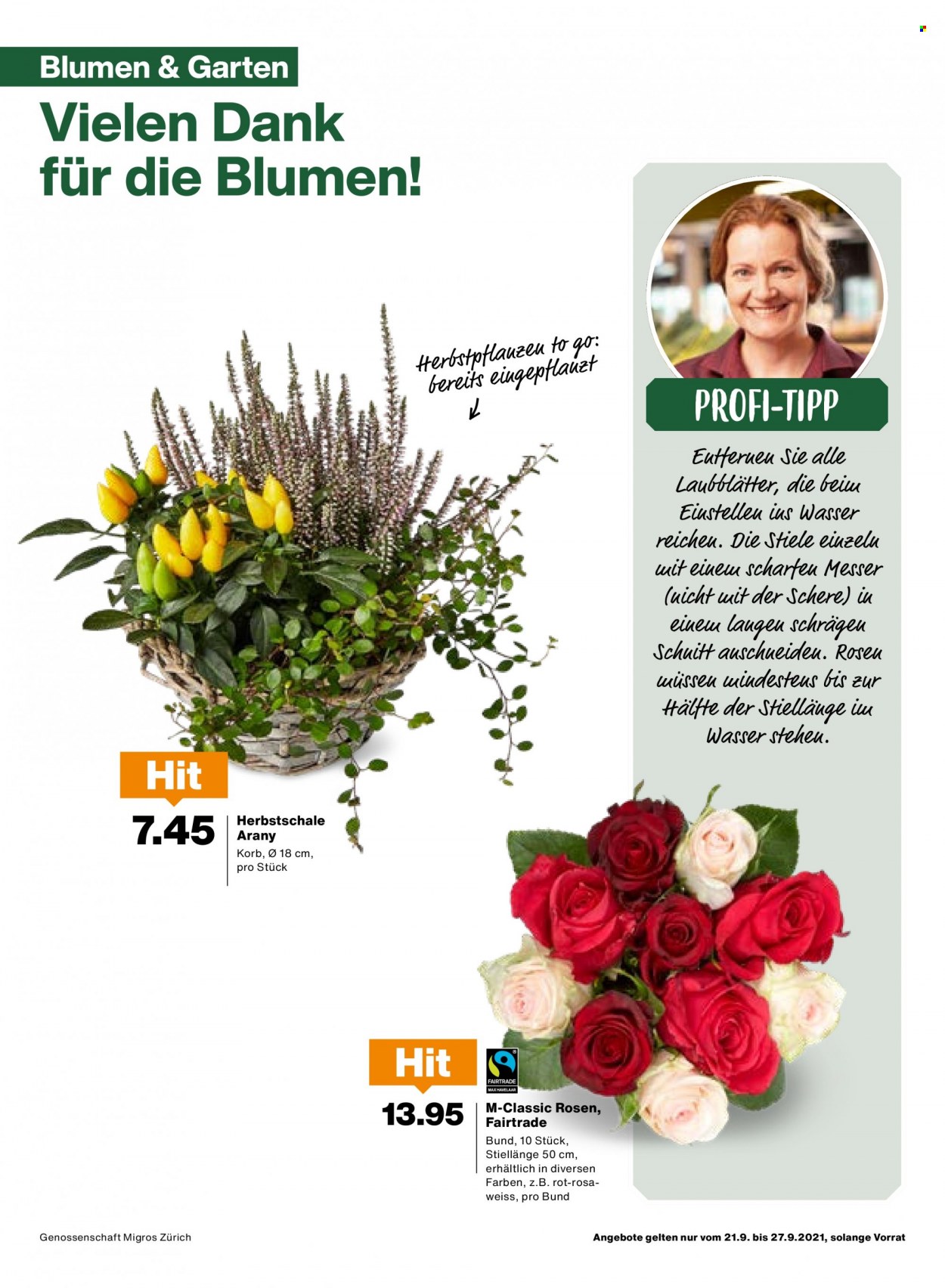 Catalogue Migros - 21.9.2021 - 27.9.2021. Page 19