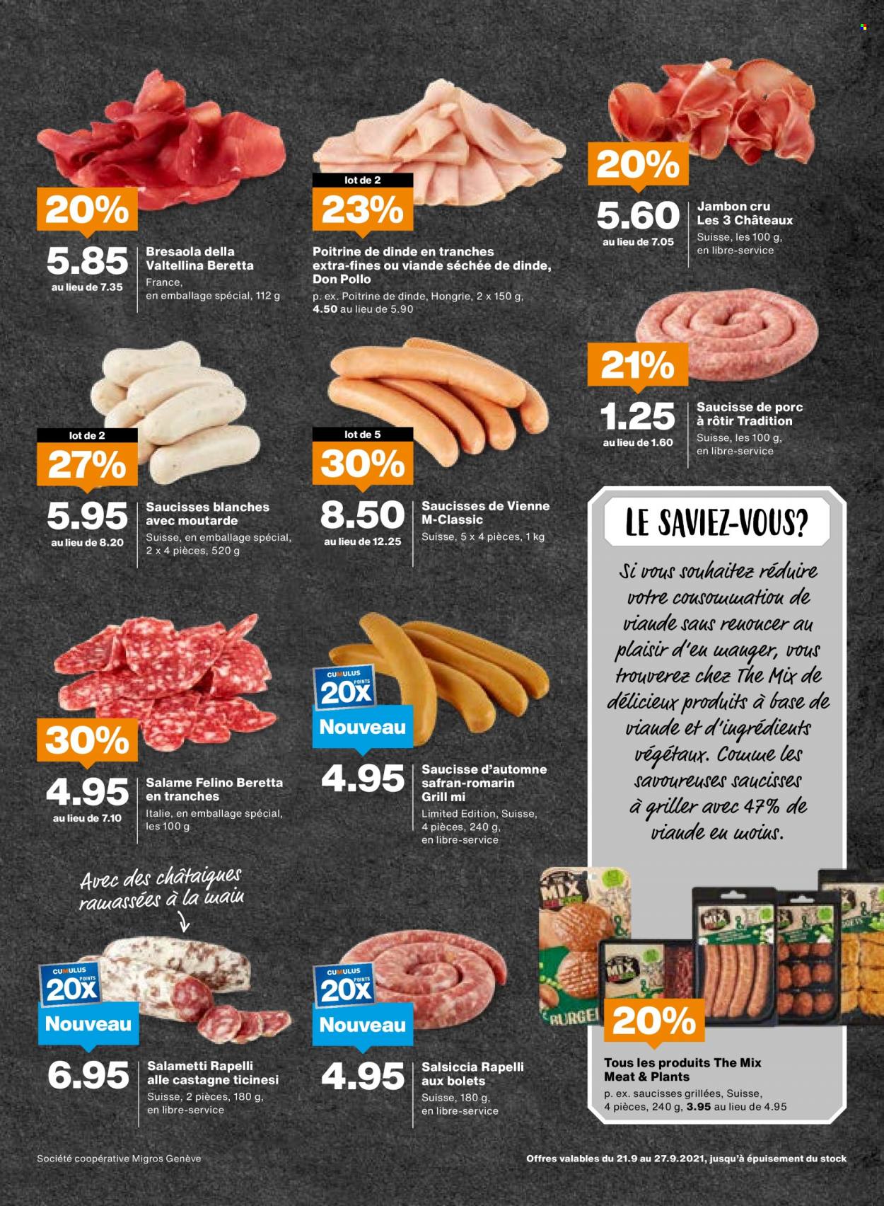 Volantino Migros - 21.9.2021 - 27.9.2021. Pagina 9
