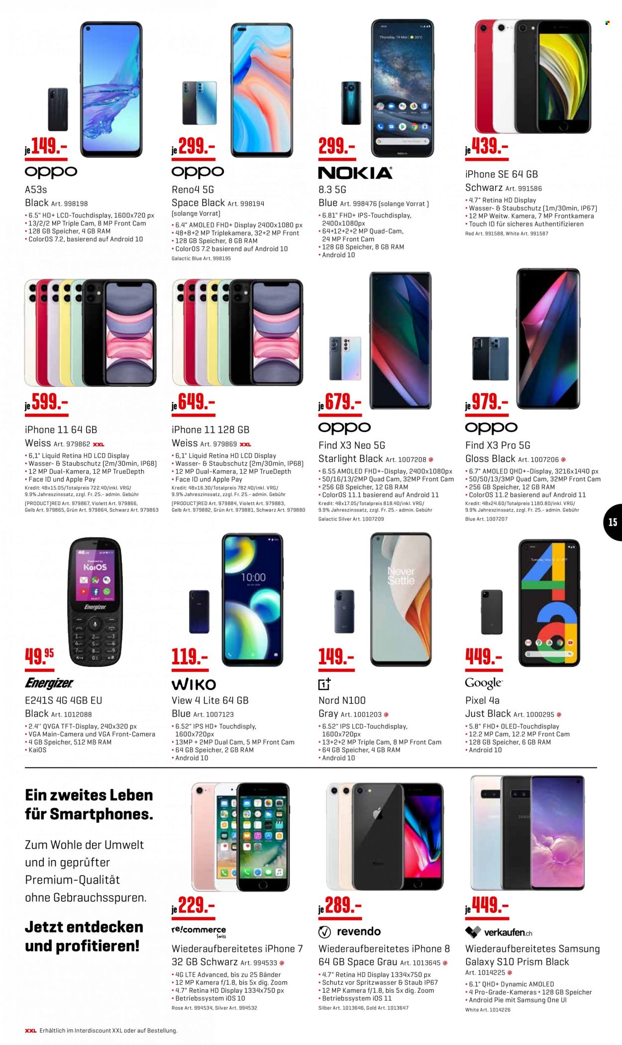Prospekt Interdiscount - 20.9.2021 - 26.9.2021. Seite 15