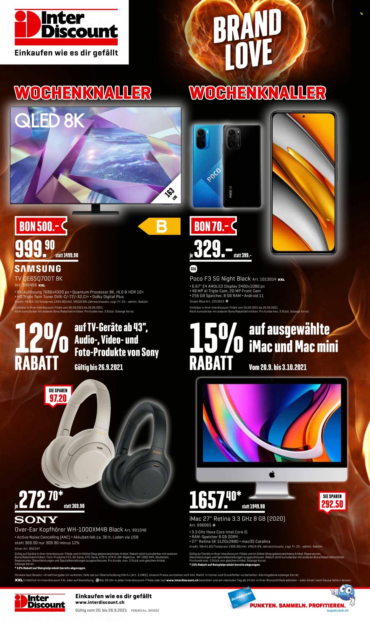 Prospekt Interdiscount - 20.9.2021 - 26.9.2021. Seite 28