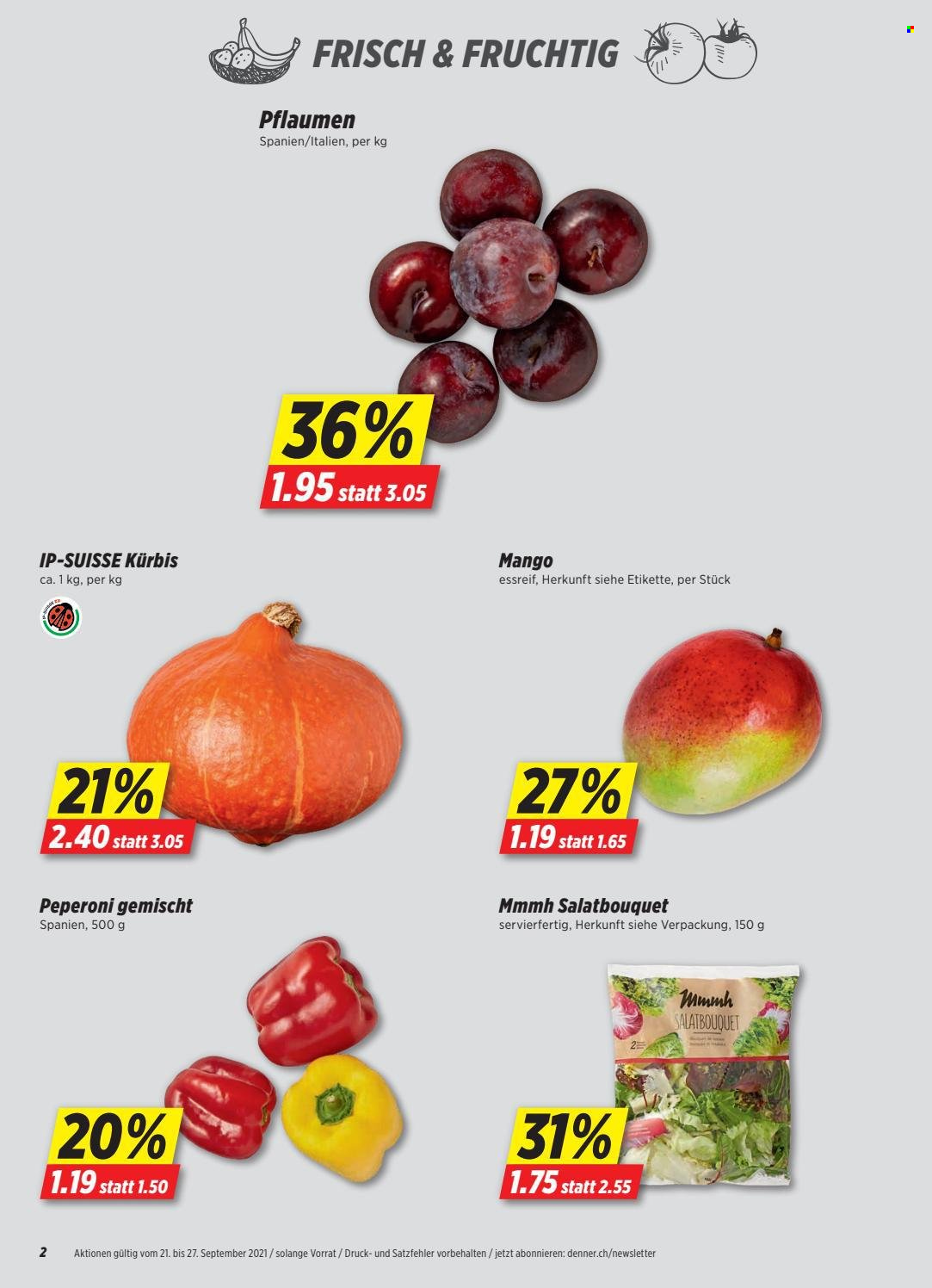 Volantino Denner - 21.9.2021 - 27.9.2021. Pagina 2