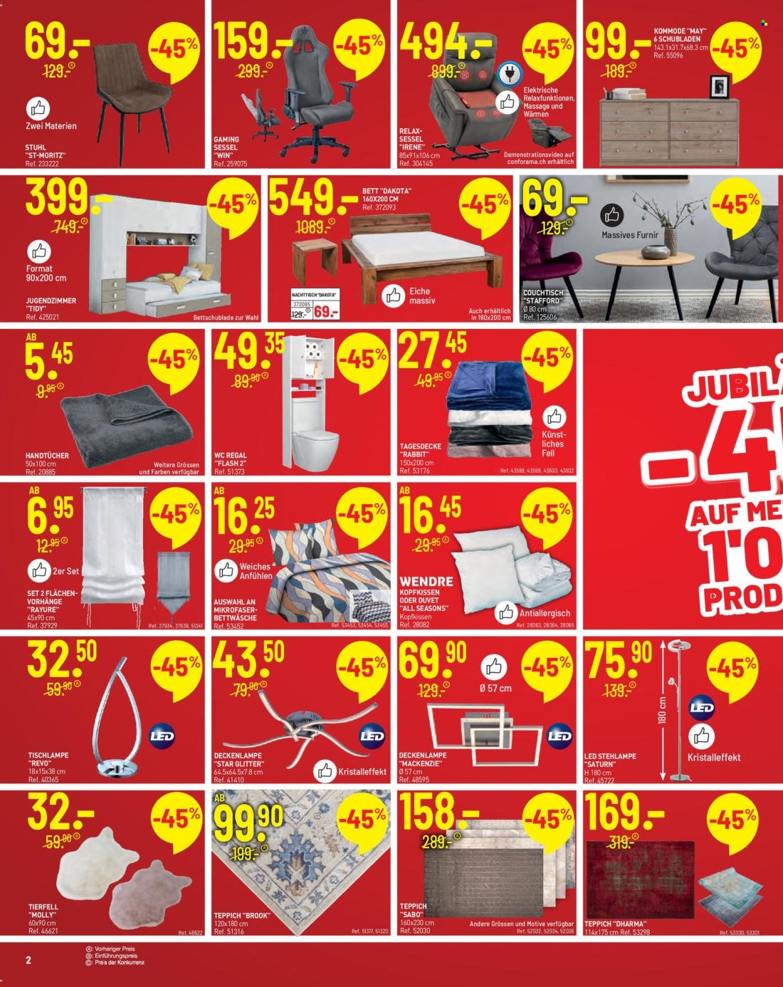 Volantino Conforama - 21.9.2021 - 4.10.2021. Pagina 2