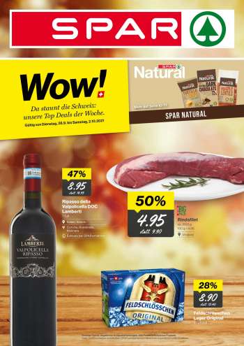 Volantino SPAR - 28.9.2021 - 2.10.2021.