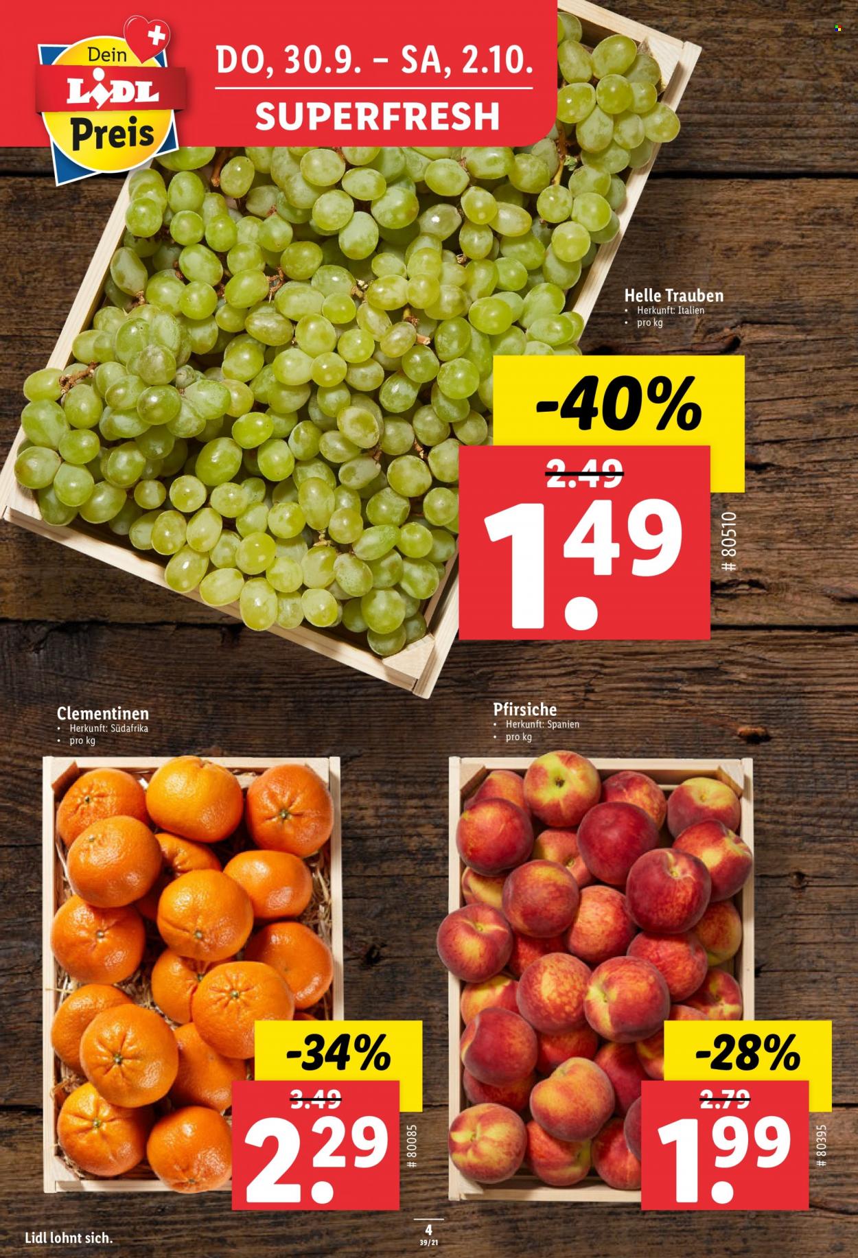 Volantino Lidl - 30.9.2021 - 6.10.2021. Pagina 4