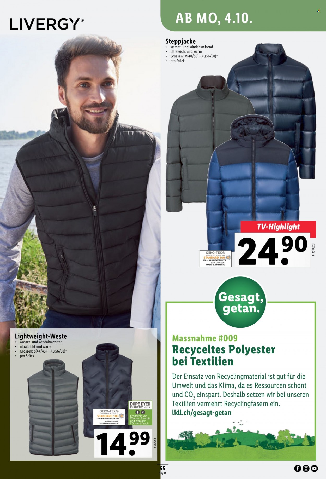 Volantino Lidl - 30.9.2021 - 6.10.2021. Pagina 57