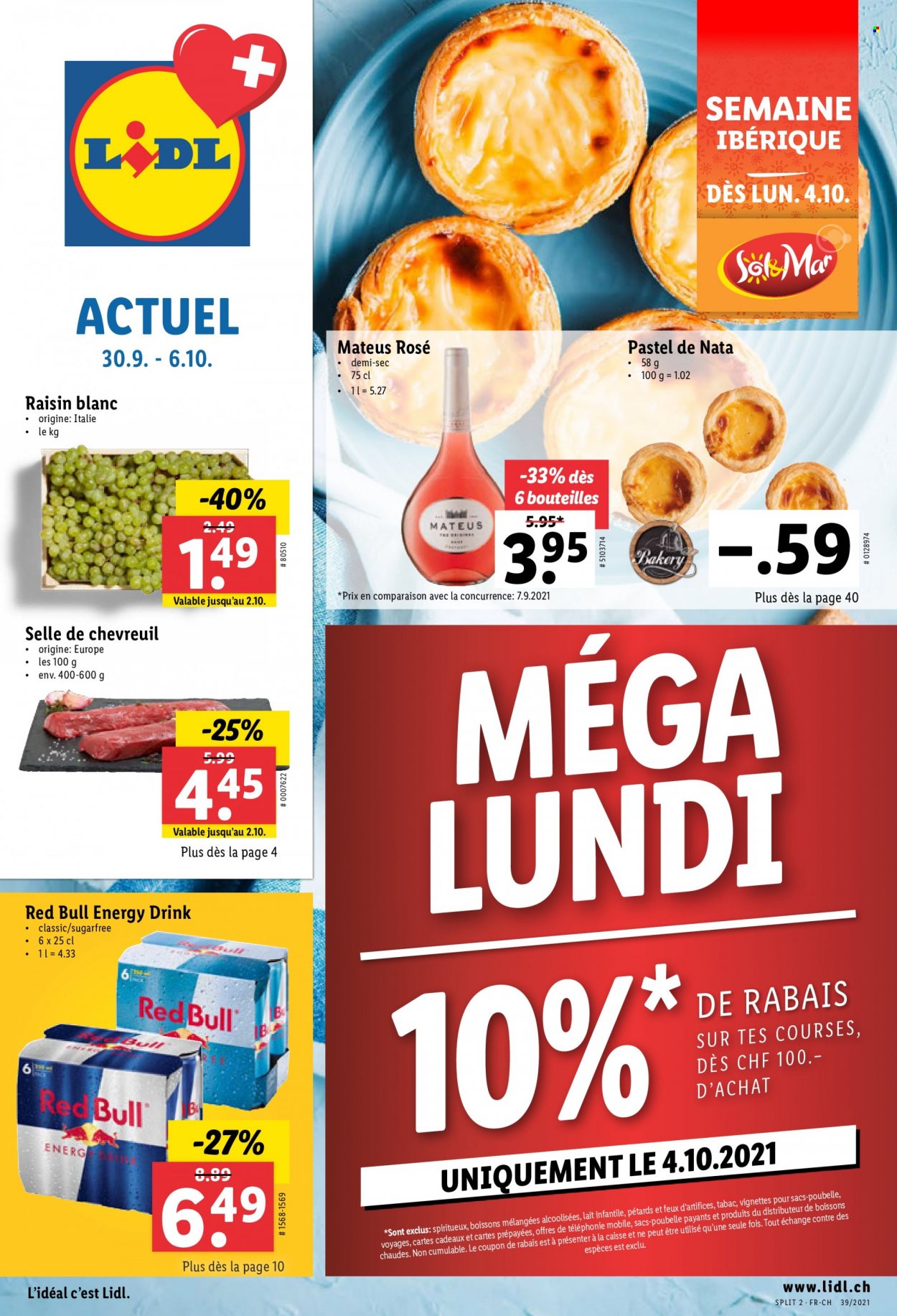 Prospekt Lidl - 30.9.2021 - 6.10.2021. Seite 1