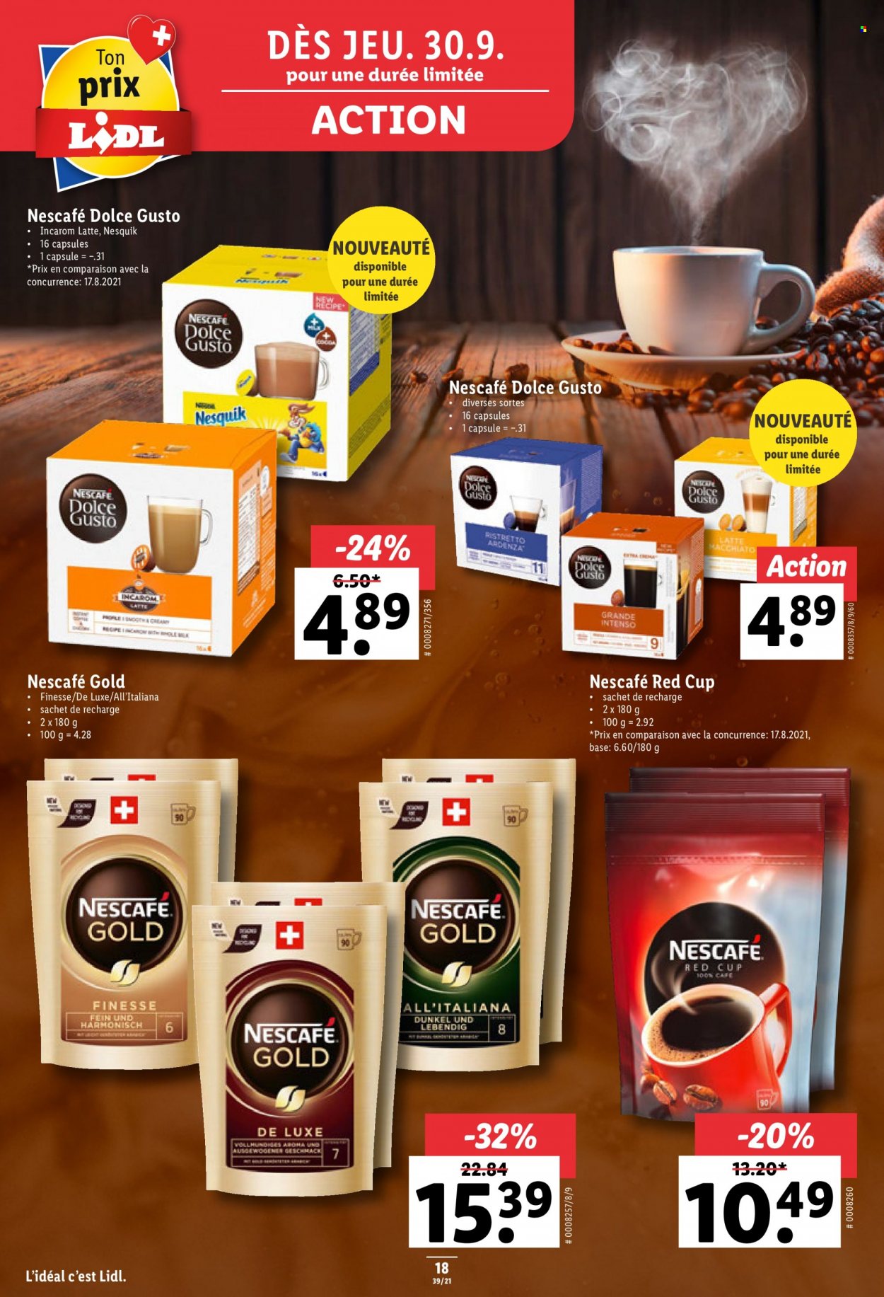Prospekt Lidl - 30.9.2021 - 6.10.2021. Seite 20