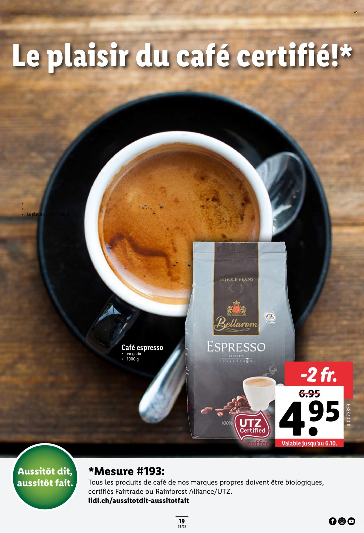 Prospekt Lidl - 30.9.2021 - 6.10.2021. Seite 21