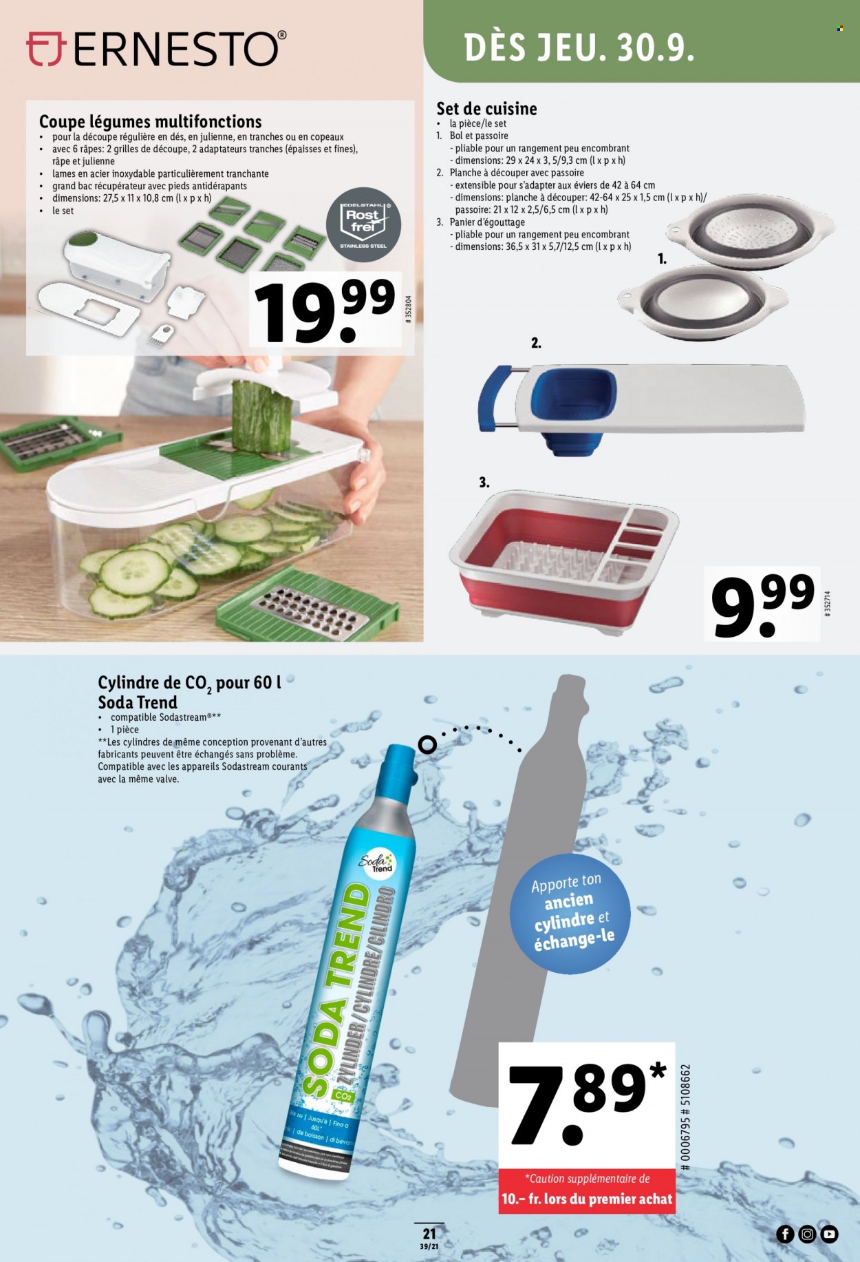 Prospekt Lidl - 30.9.2021 - 6.10.2021. Seite 23
