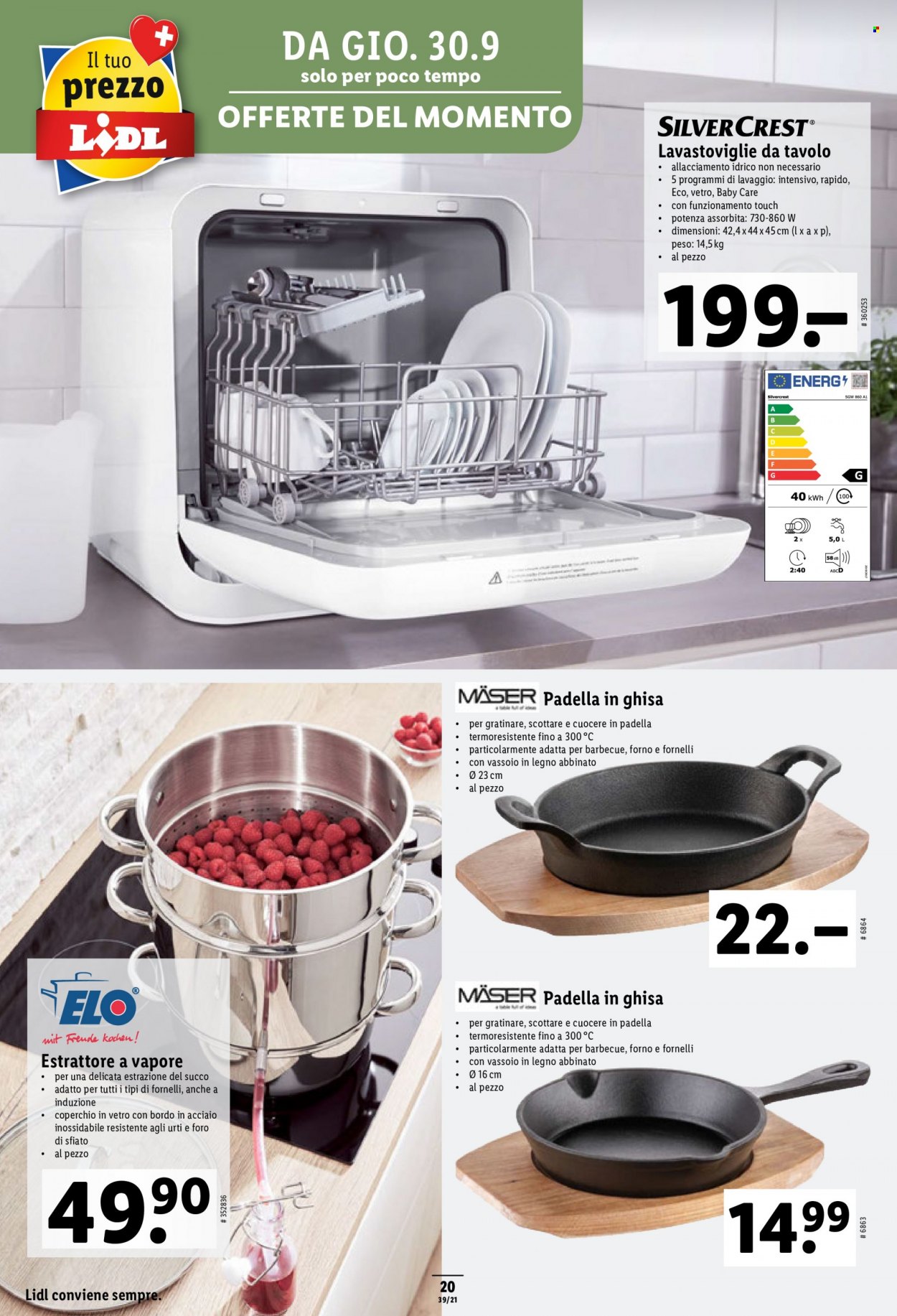 Prospekt Lidl - 30.9.2021 - 6.10.2021. Seite 22