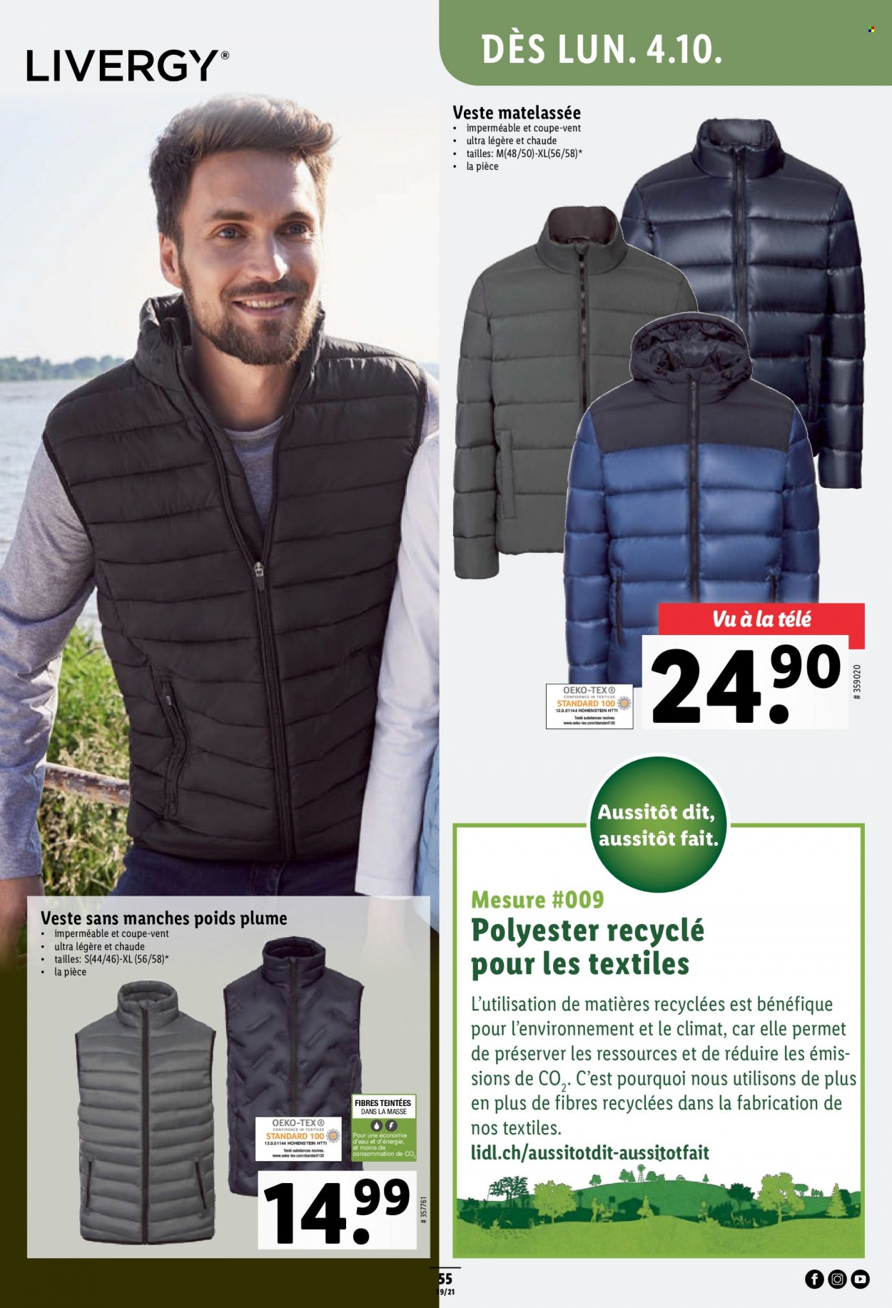 Prospekt Lidl - 30.9.2021 - 6.10.2021. Seite 57