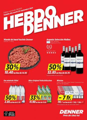 Catalogue Denner - 28.9.2021 - 4.10.2021.