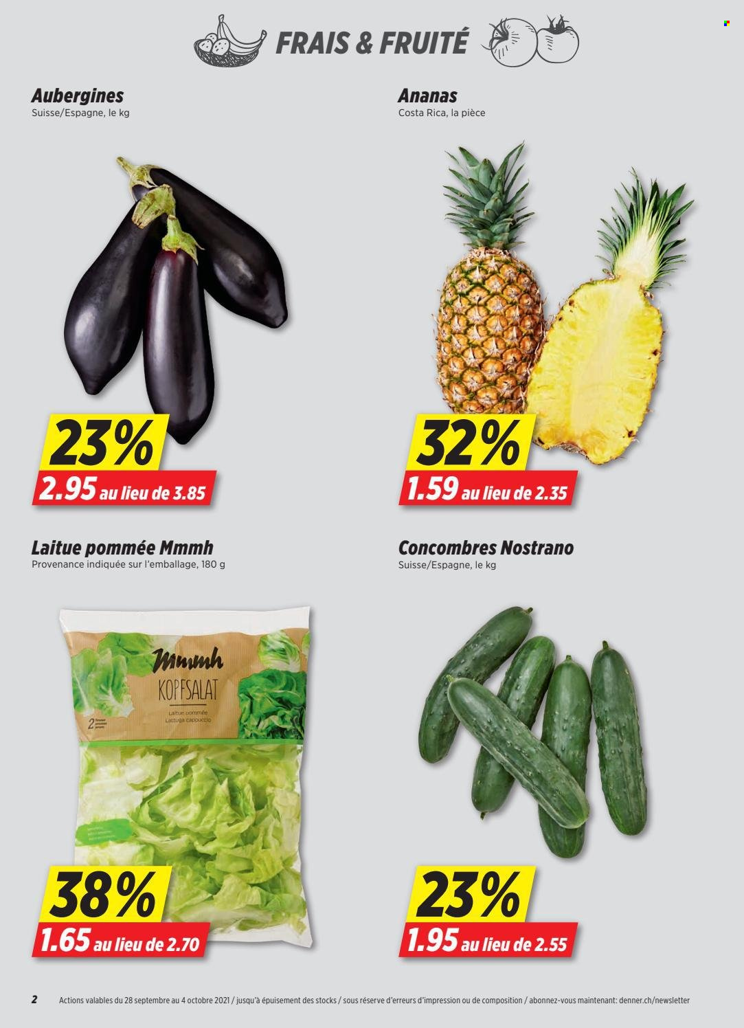 Volantino Denner - 28.9.2021 - 4.10.2021. Pagina 2