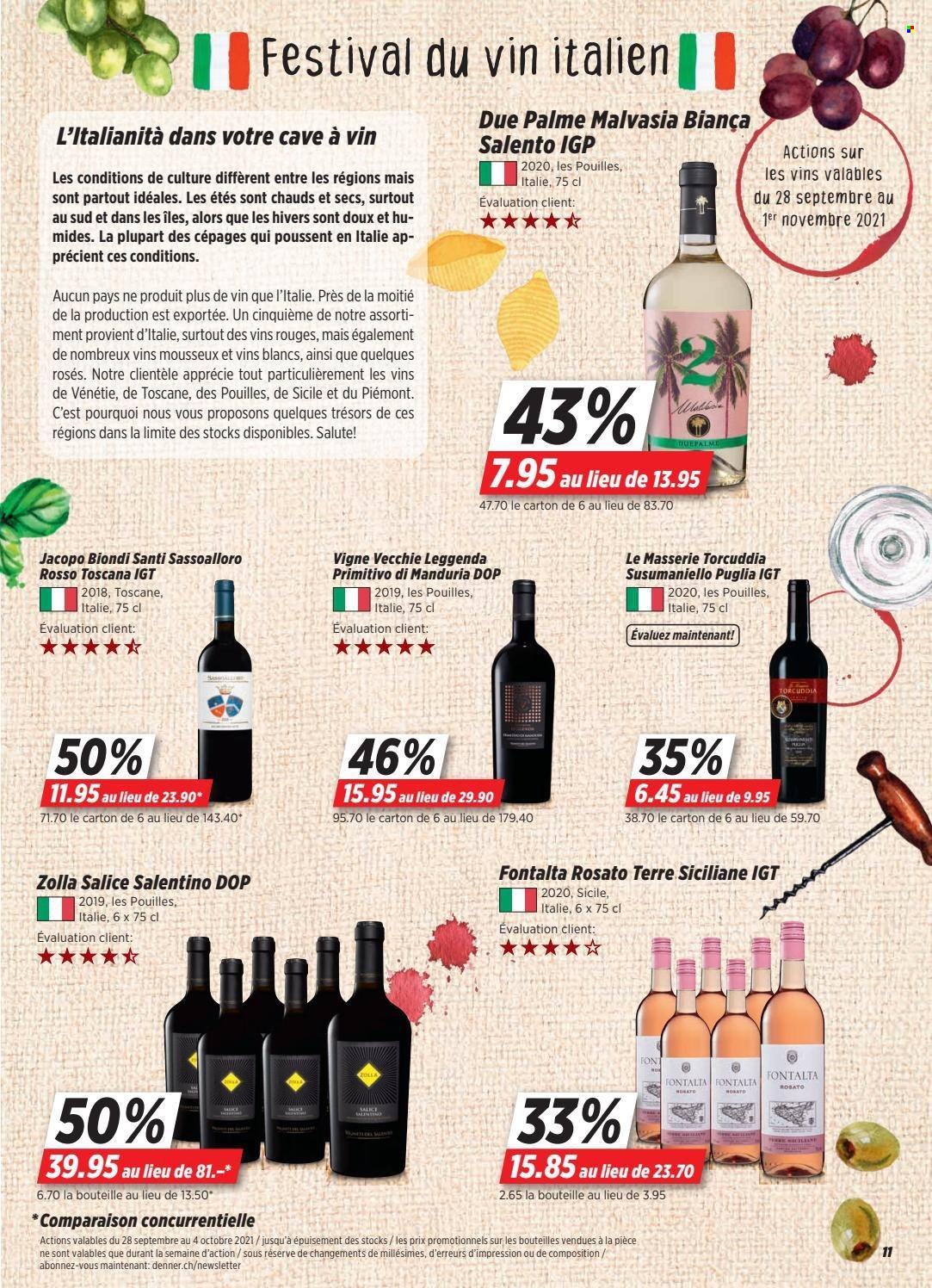 Volantino Denner - 28.9.2021 - 4.10.2021. Pagina 11