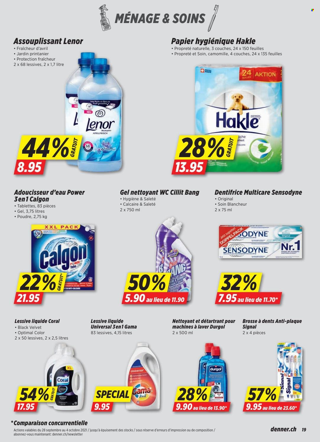Volantino Denner - 28.9.2021 - 4.10.2021. Pagina 19