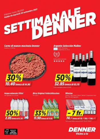 Volantino Denner - 28.9.2021 - 4.10.2021.