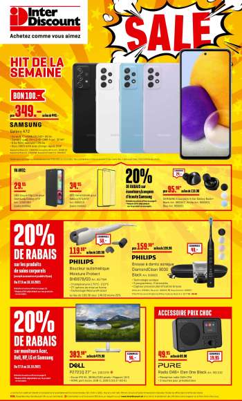 Volantino Interdiscount - 27.9.2021 - 10.10.2021.