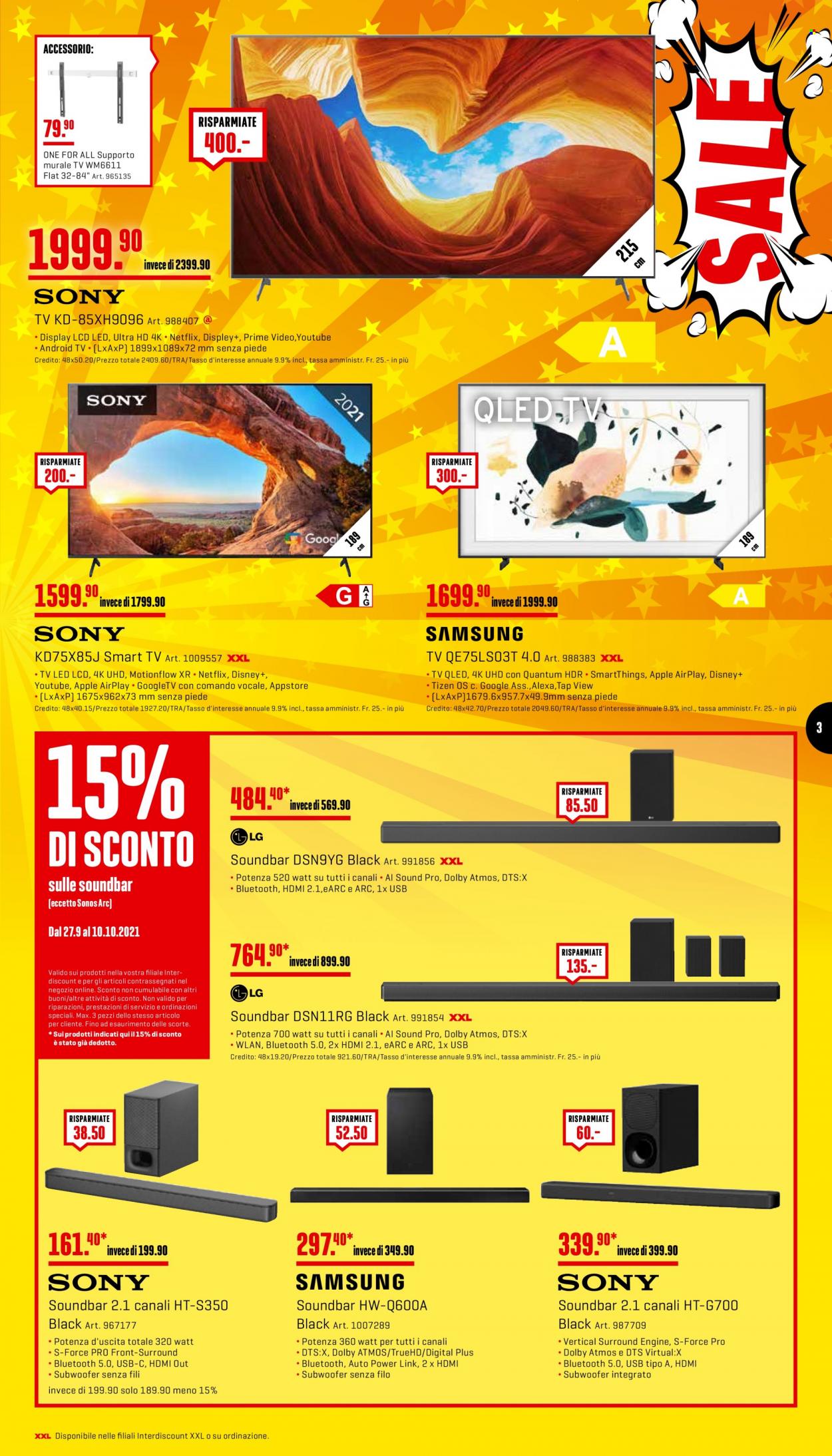Catalogue Interdiscount - 27.9.2021 - 10.10.2021. Page 3