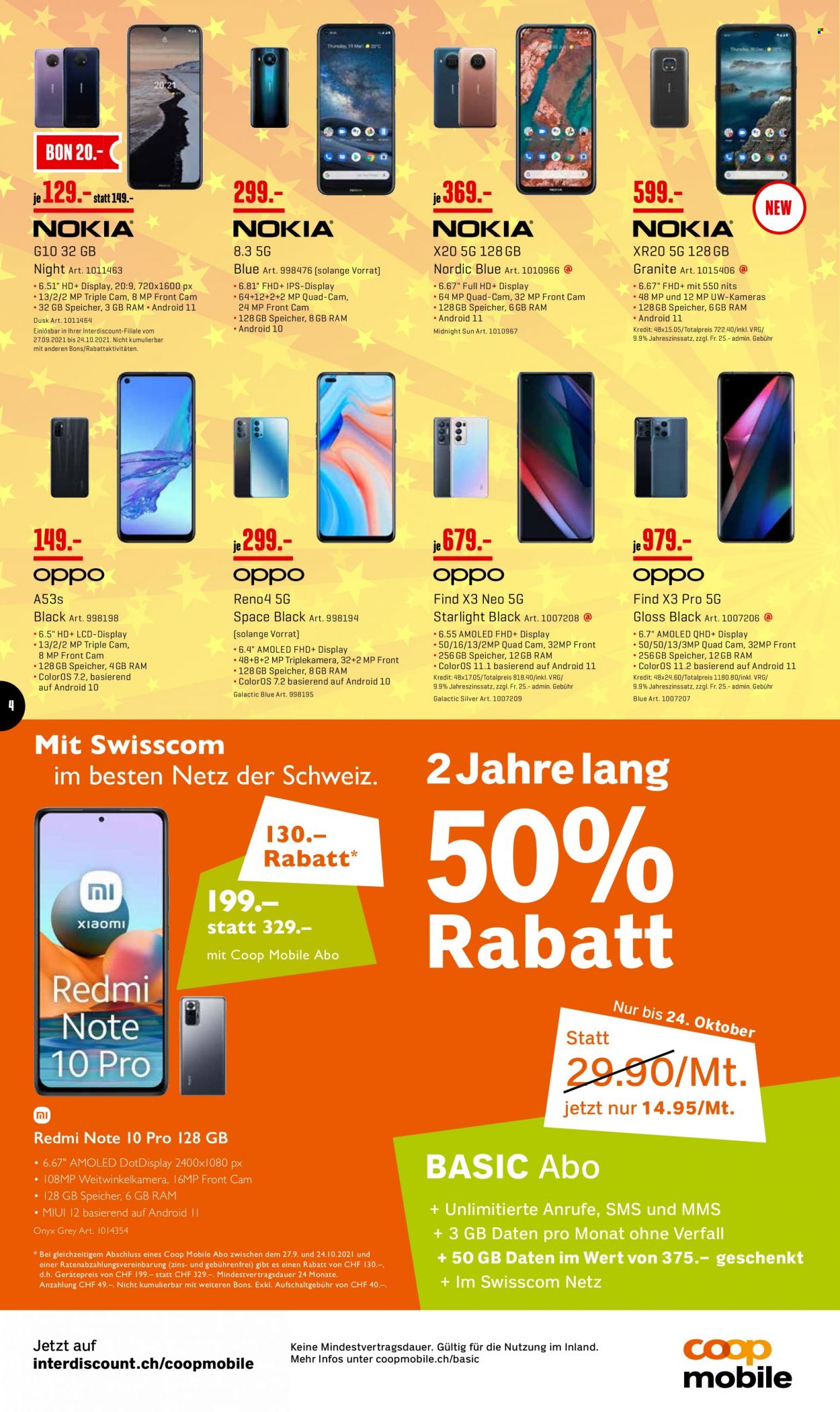 Catalogue Interdiscount - 27.9.2021 - 10.10.2021. Page 4