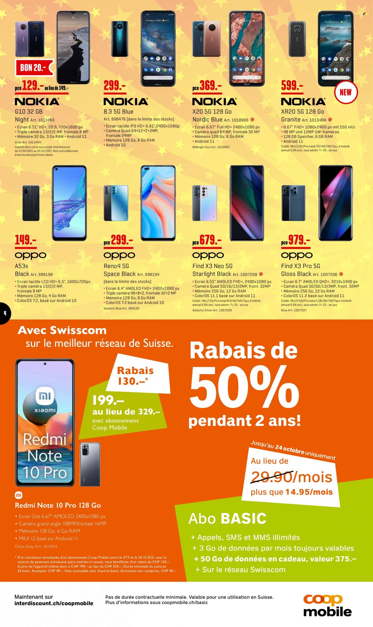 Catalogue Interdiscount - 27.9.2021 - 10.10.2021. Page 4