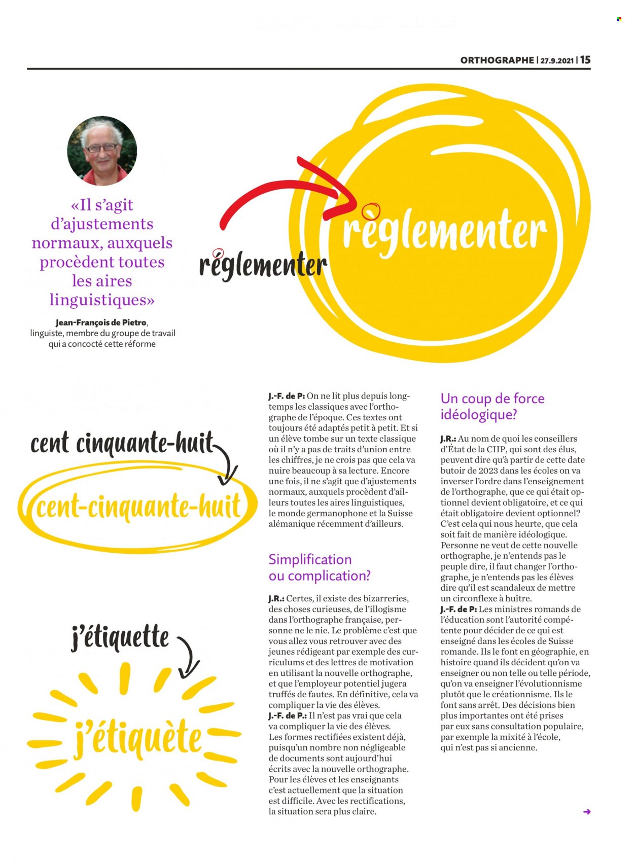 Catalogue Migros - 27.9.2021 - 3.10.2021. Page 15