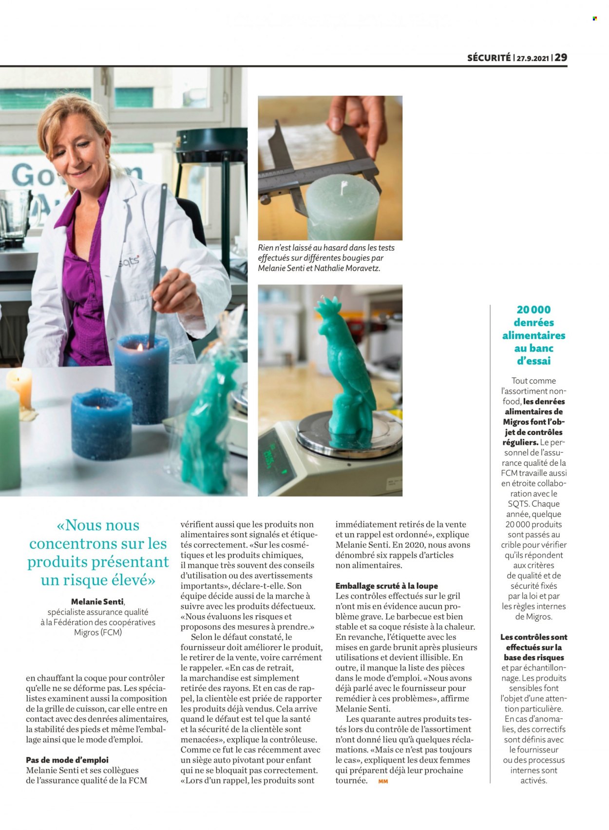 Catalogue Migros - 27.9.2021 - 3.10.2021. Page 29