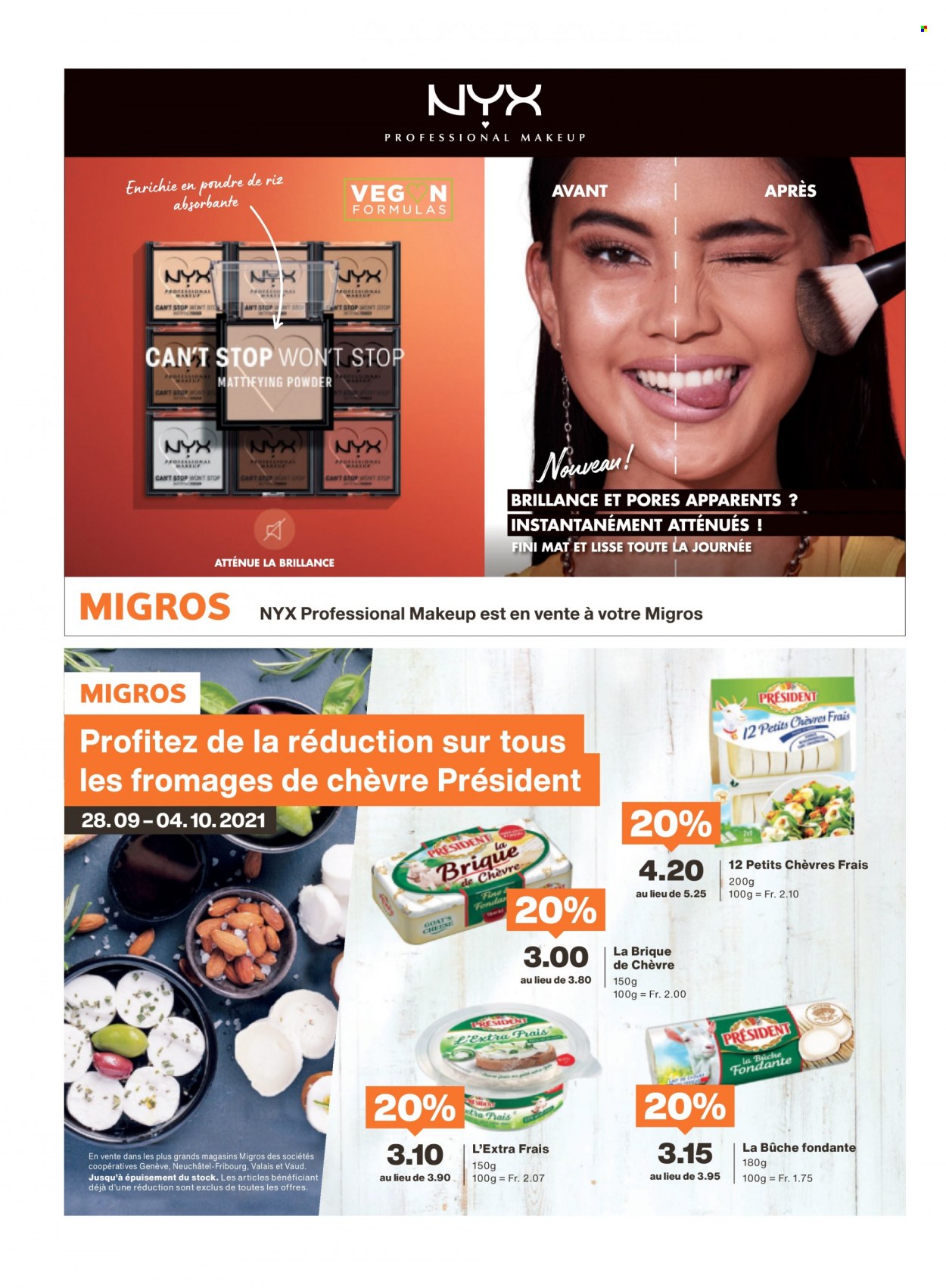 Catalogue Migros - 27.9.2021 - 3.10.2021. Page 58