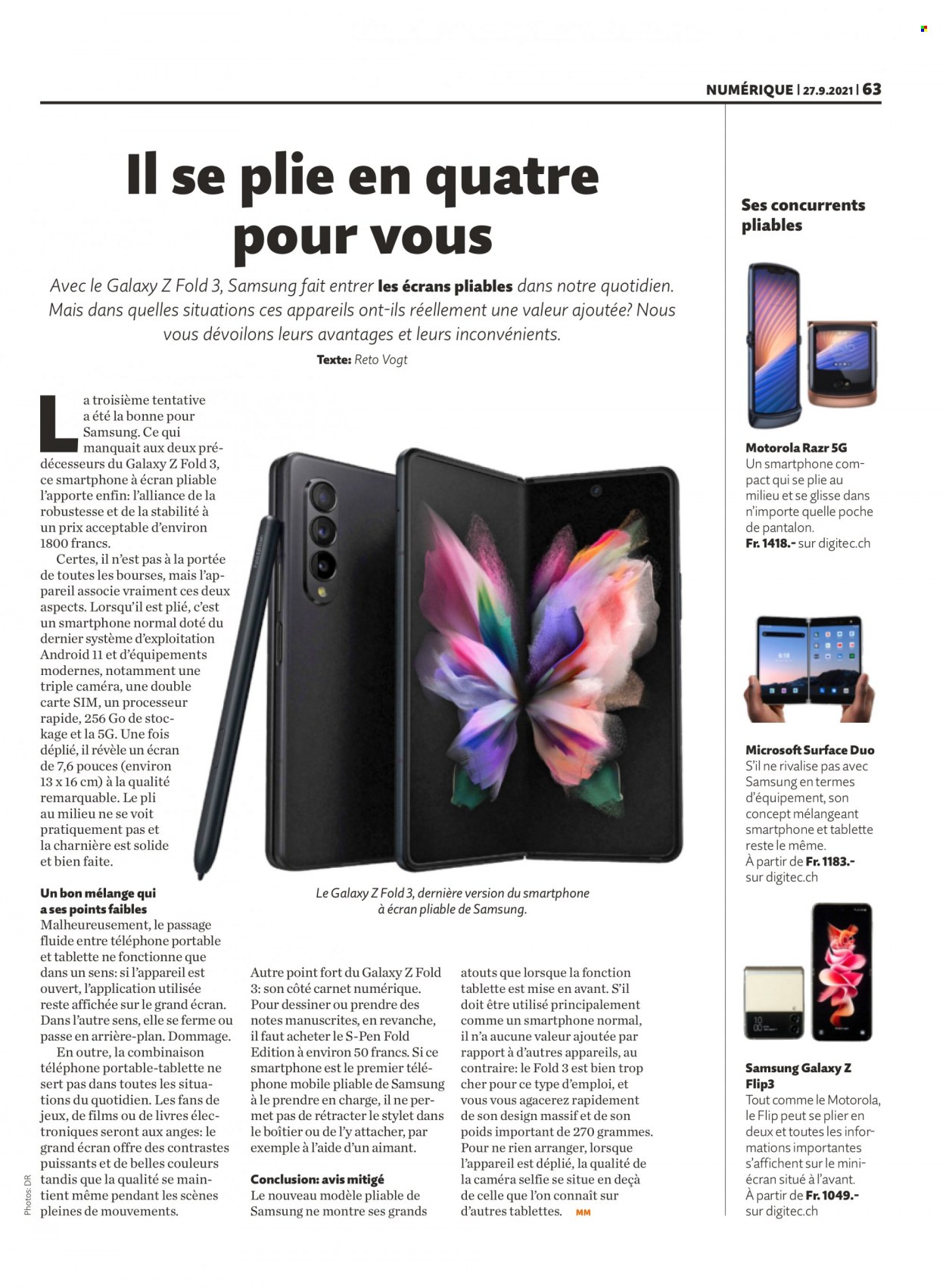 Catalogue Migros - 27.9.2021 - 3.10.2021. Page 63