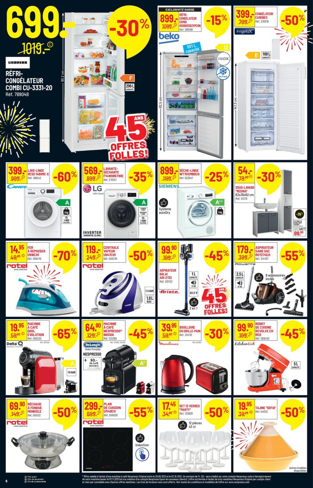 Volantino Conforama - 28.9.2021 - 4.10.2021. Pagina 6